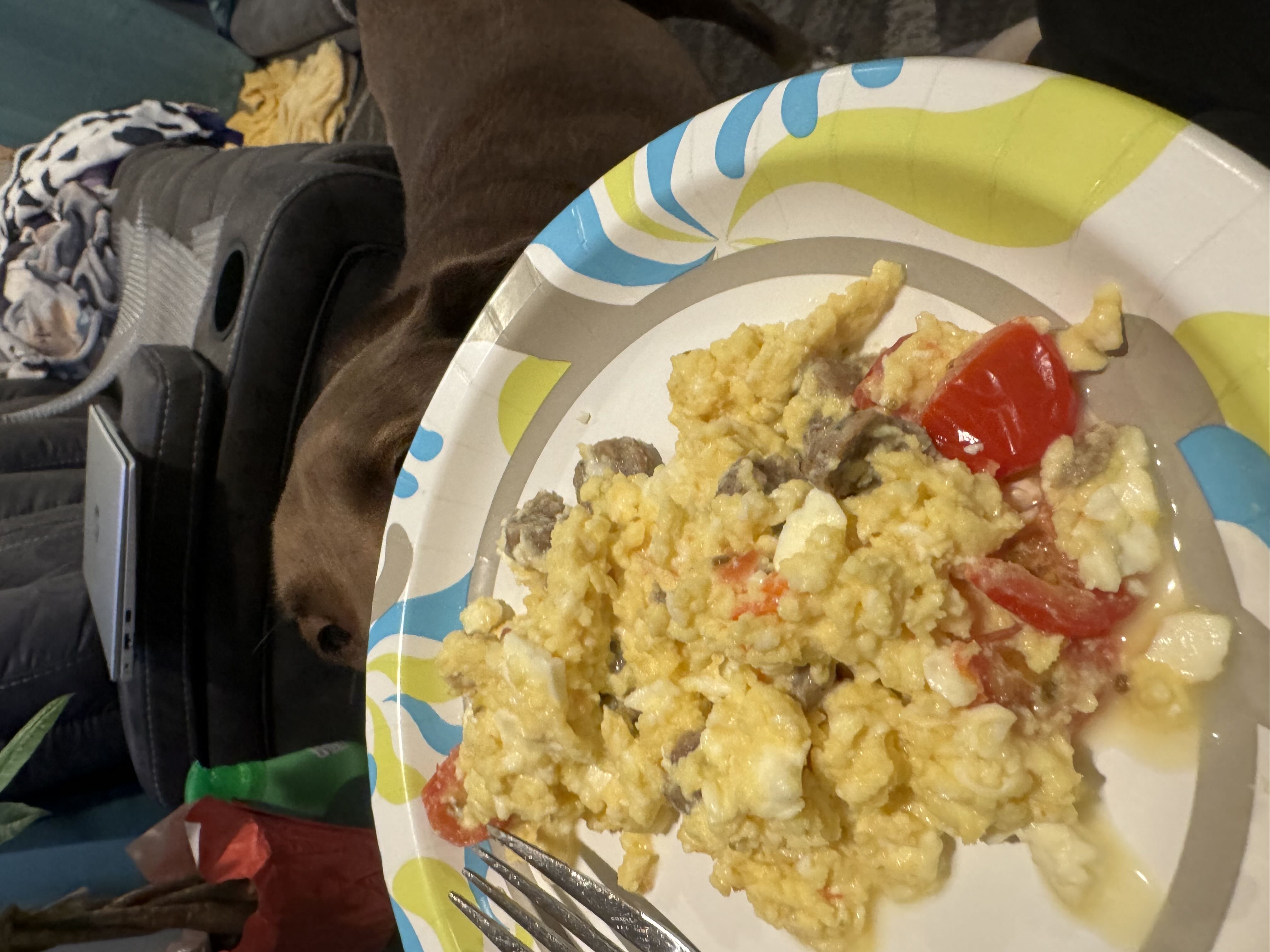 Healthy Ground Beef Scramble Recipe