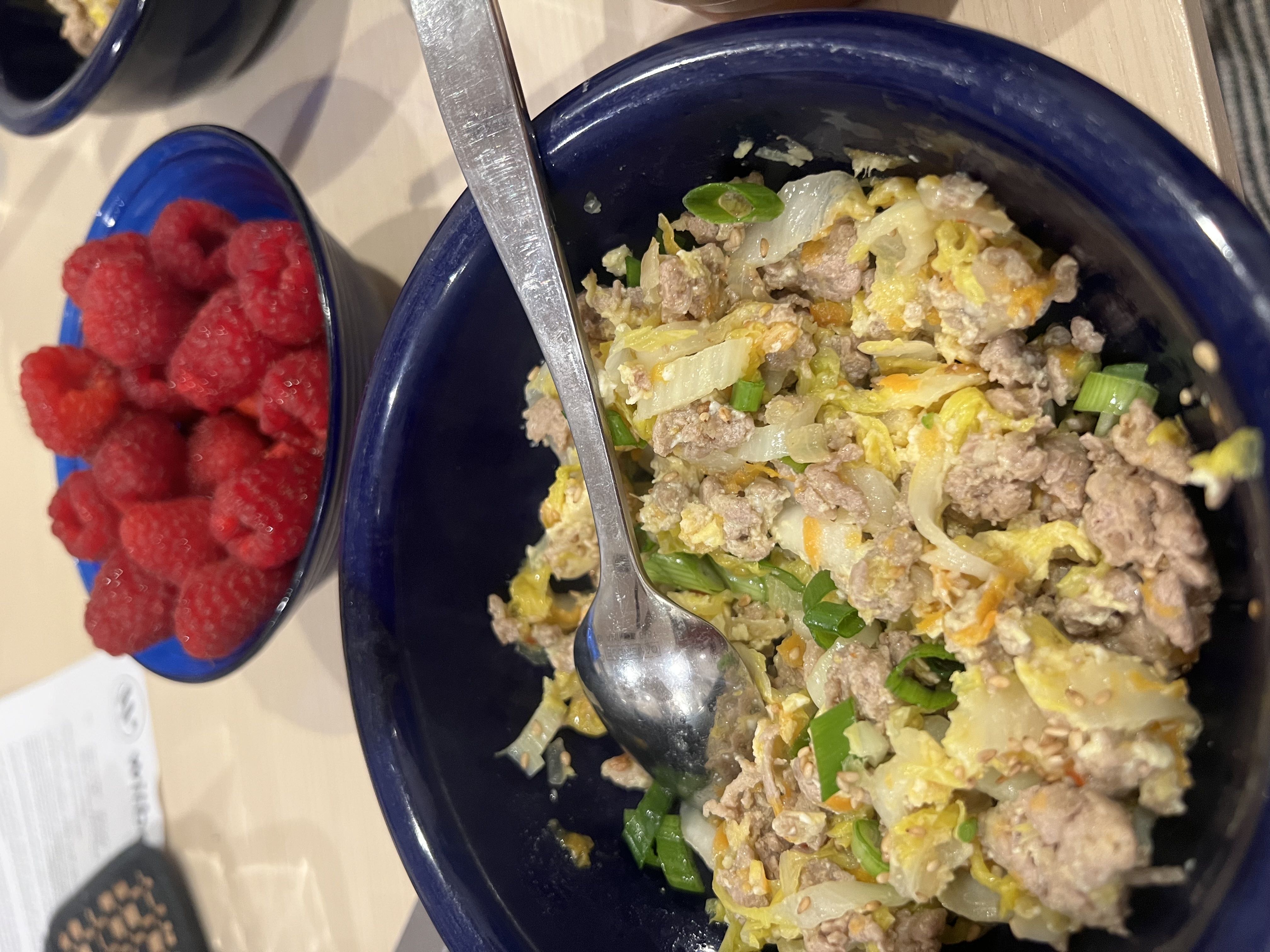 Healthy Ground Beef Egg Roll in a Bowl Recipe