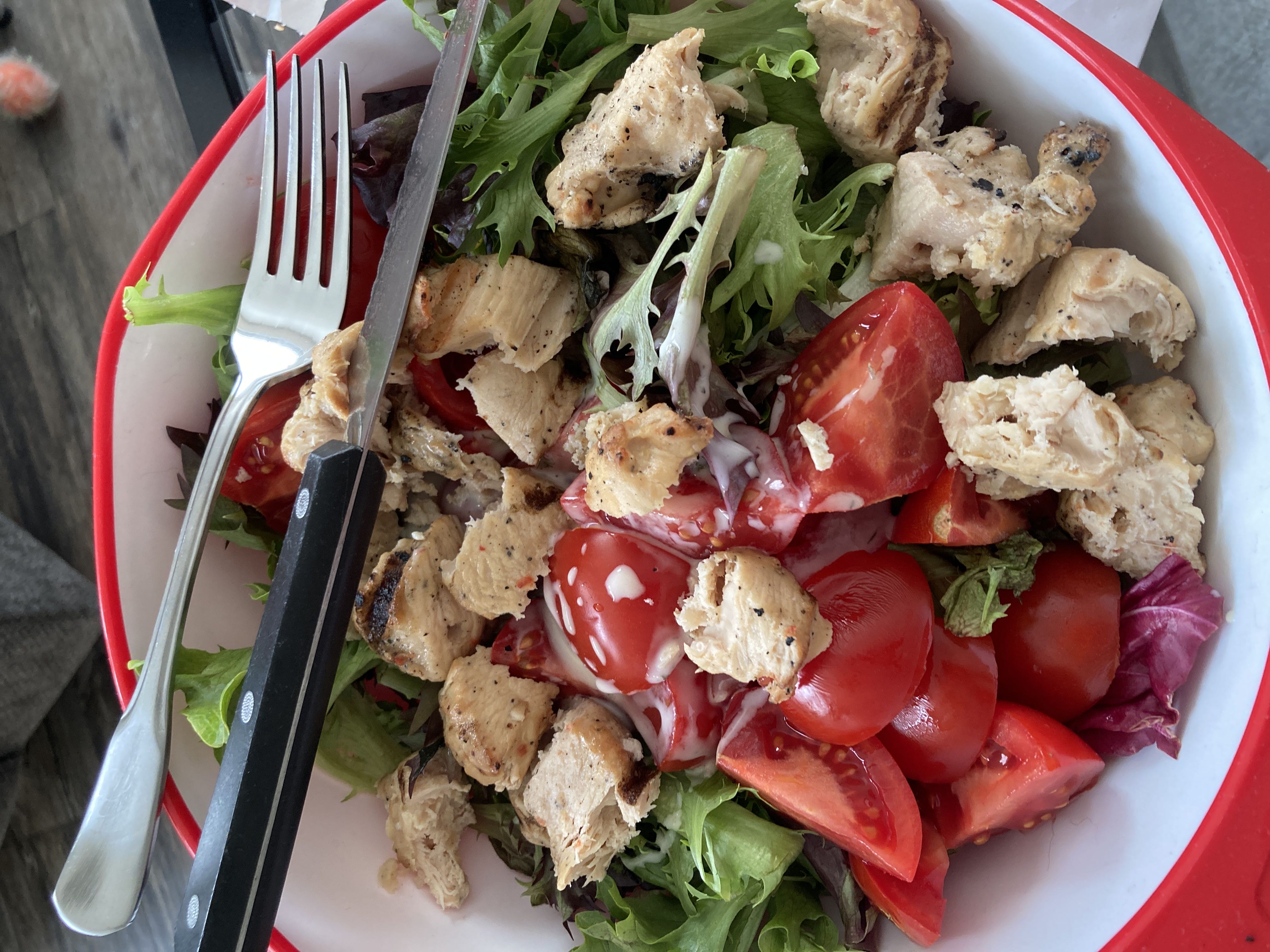 Healthy Grilled Chicken Salad Recipe