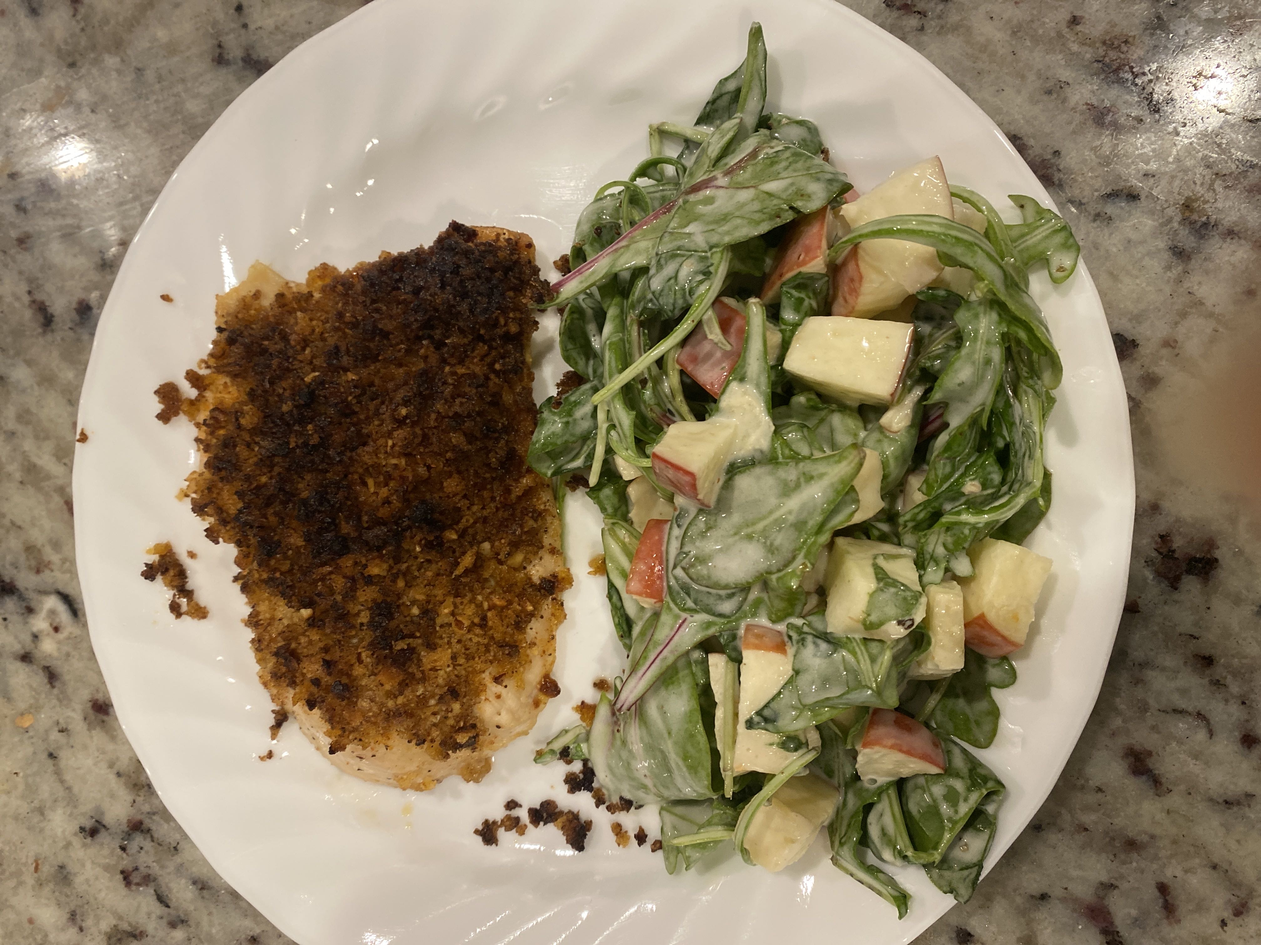 Healthy Chicken Salad Recipe with Apples