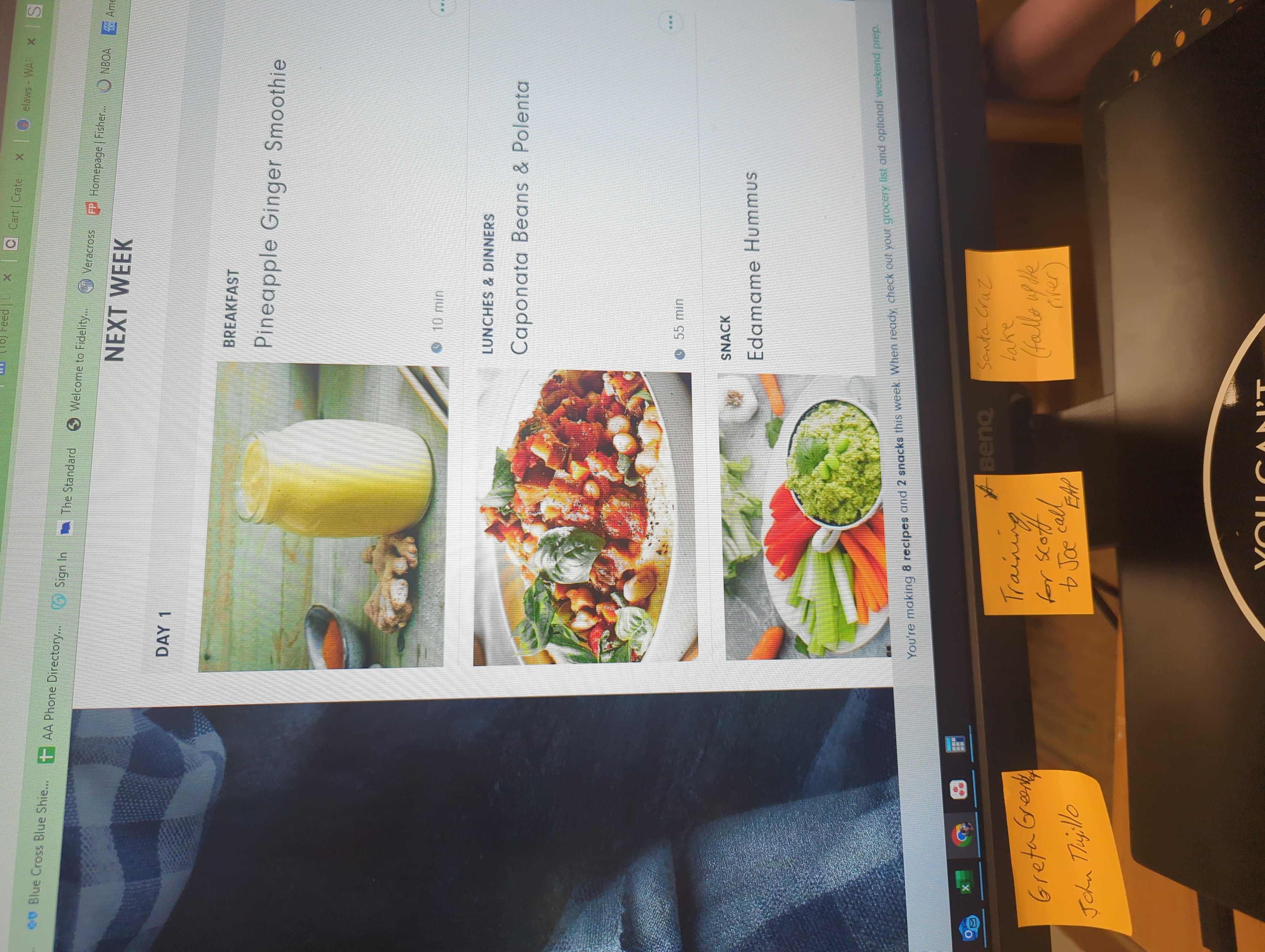 Healthy Caponata Beans & Polenta Recipe