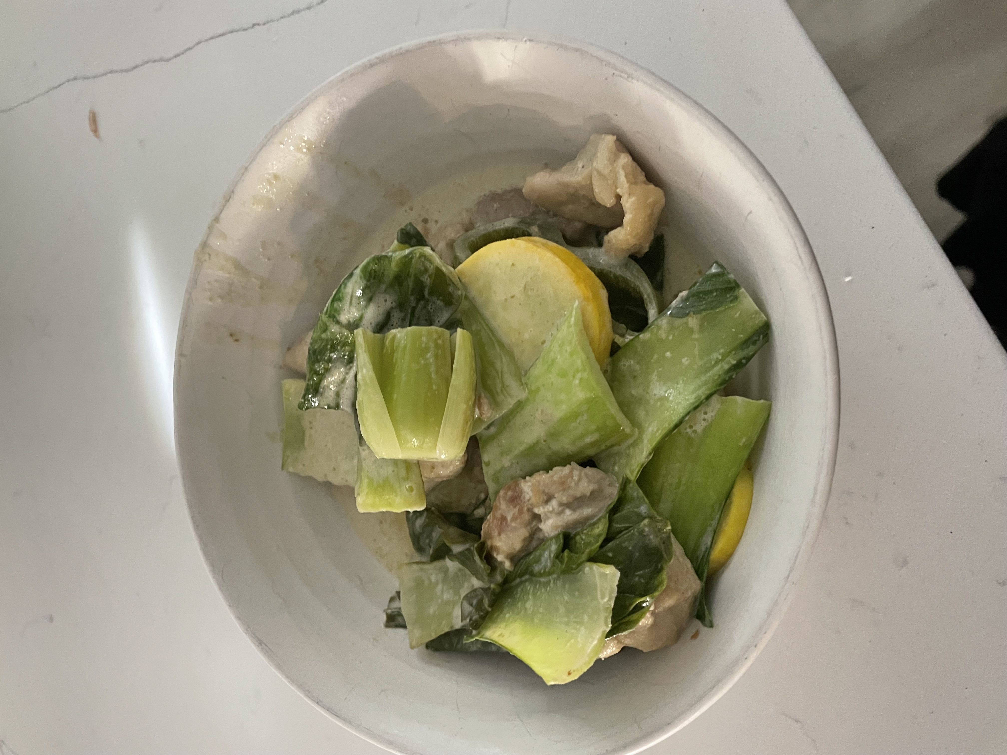 Healthy Green Chicken Curry Recipe