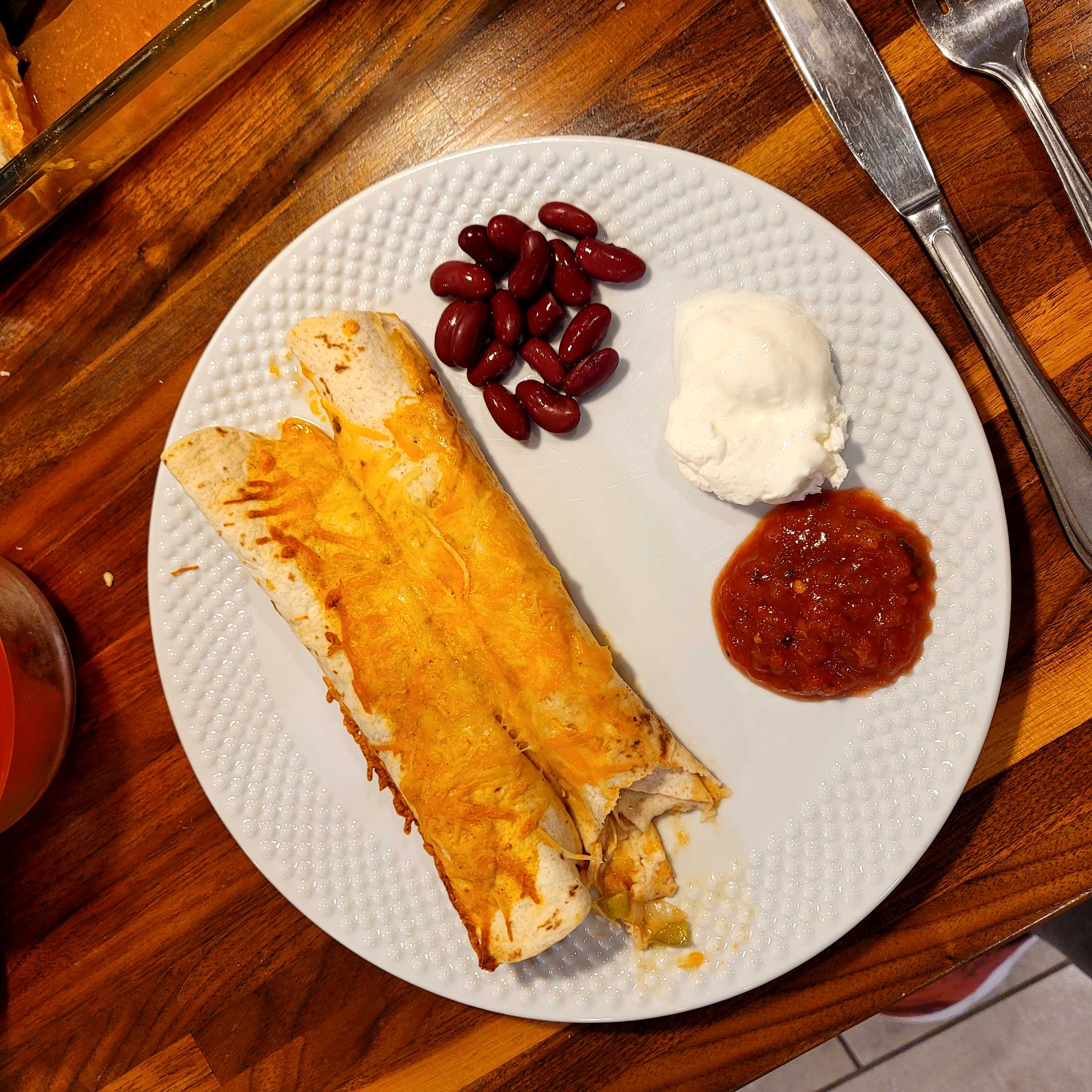 Healthy Chicken Enchilada Recipe