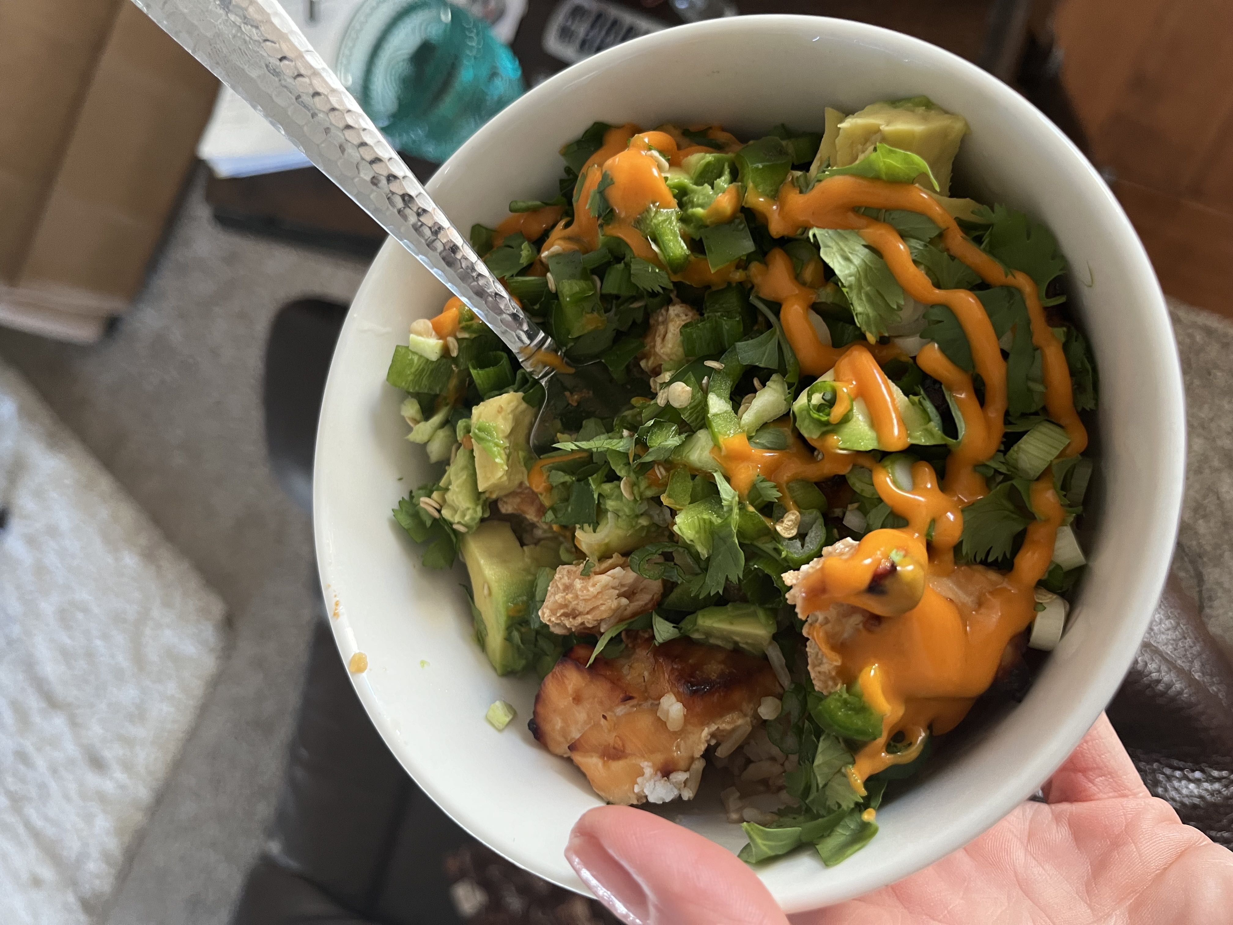 Healthy Salmon Bowl Recipe