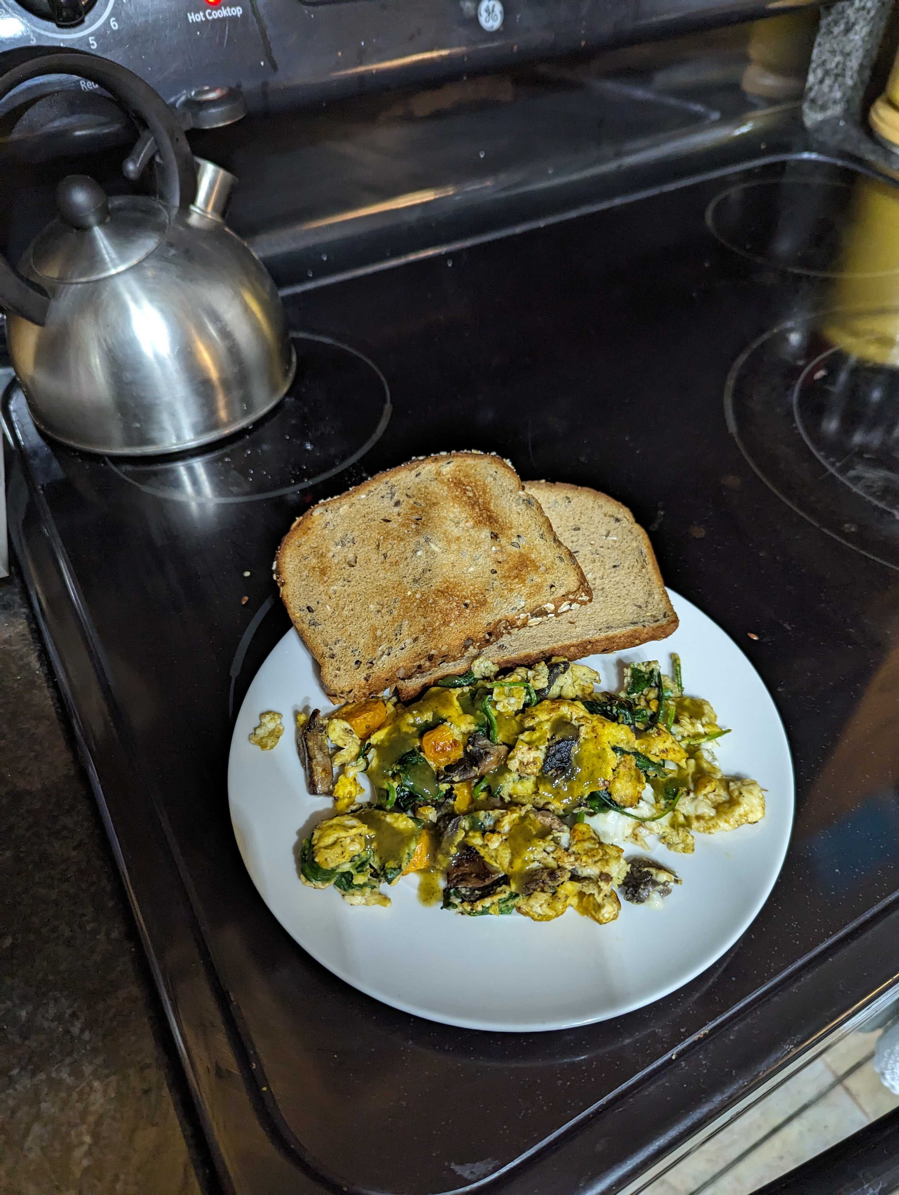 Healthy Vegetable Omelette Recipe