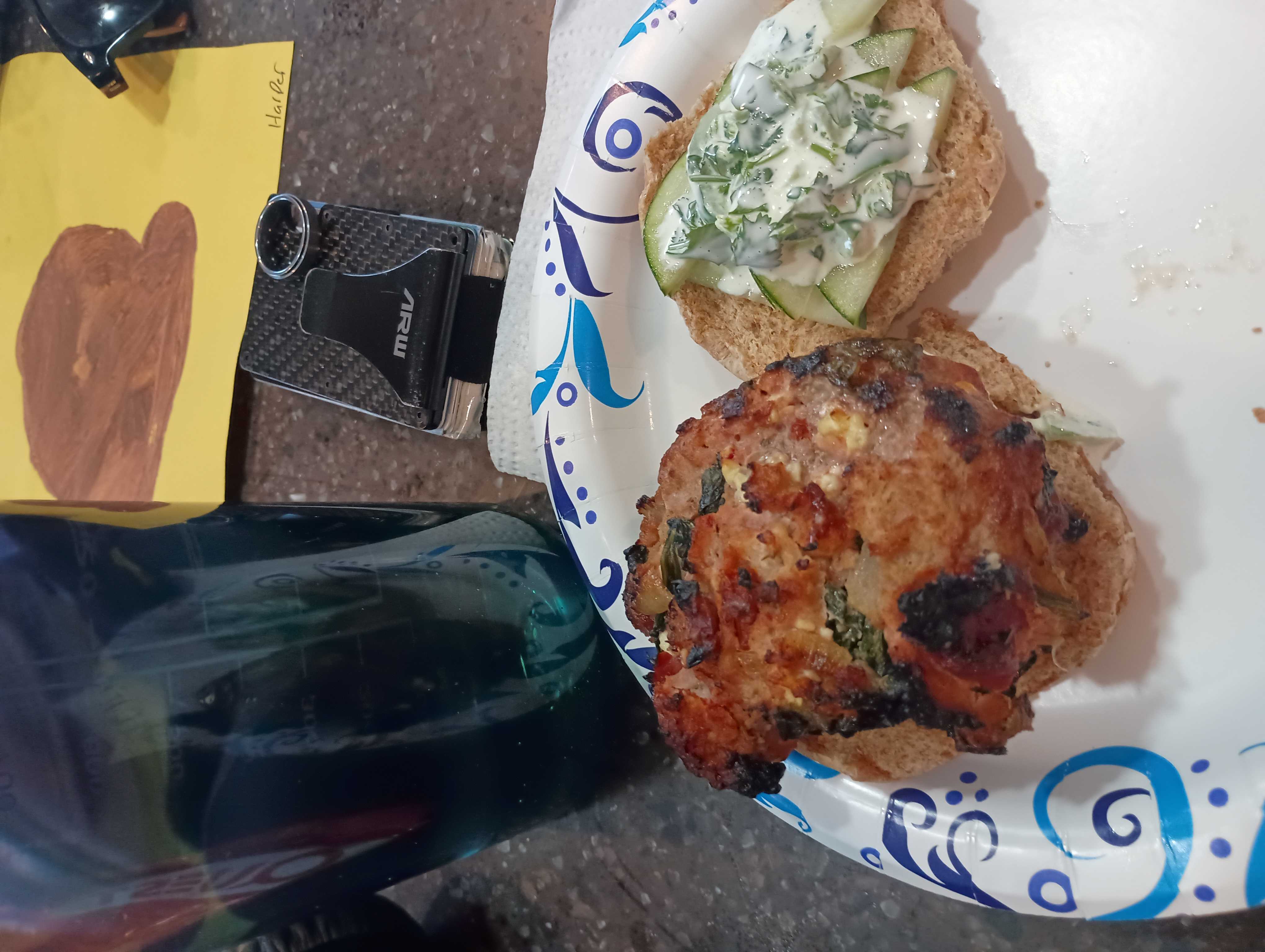 Healthy Mediterranean Burger Recipe