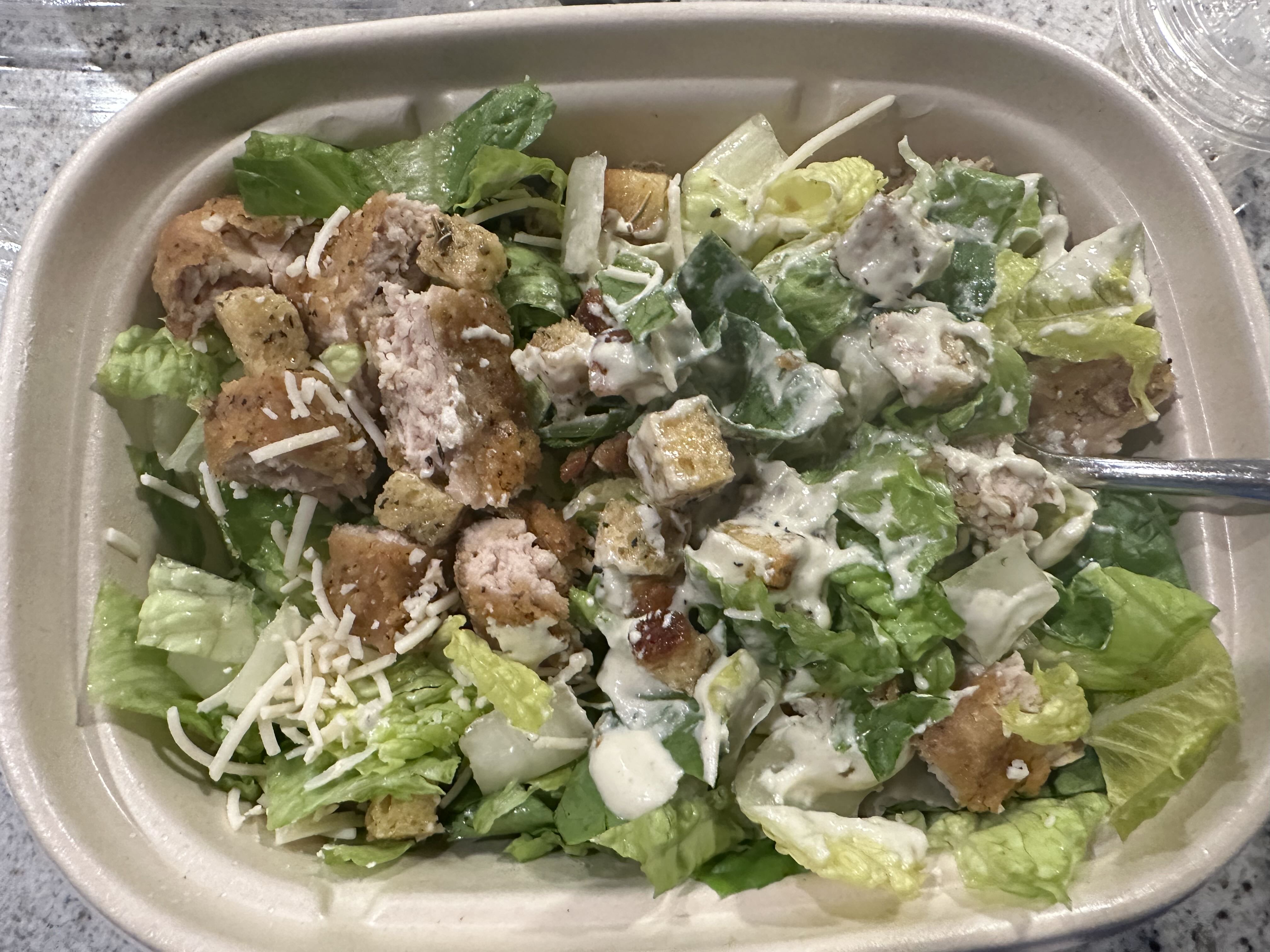 Healthy Vegan Caesar Salad Recipe