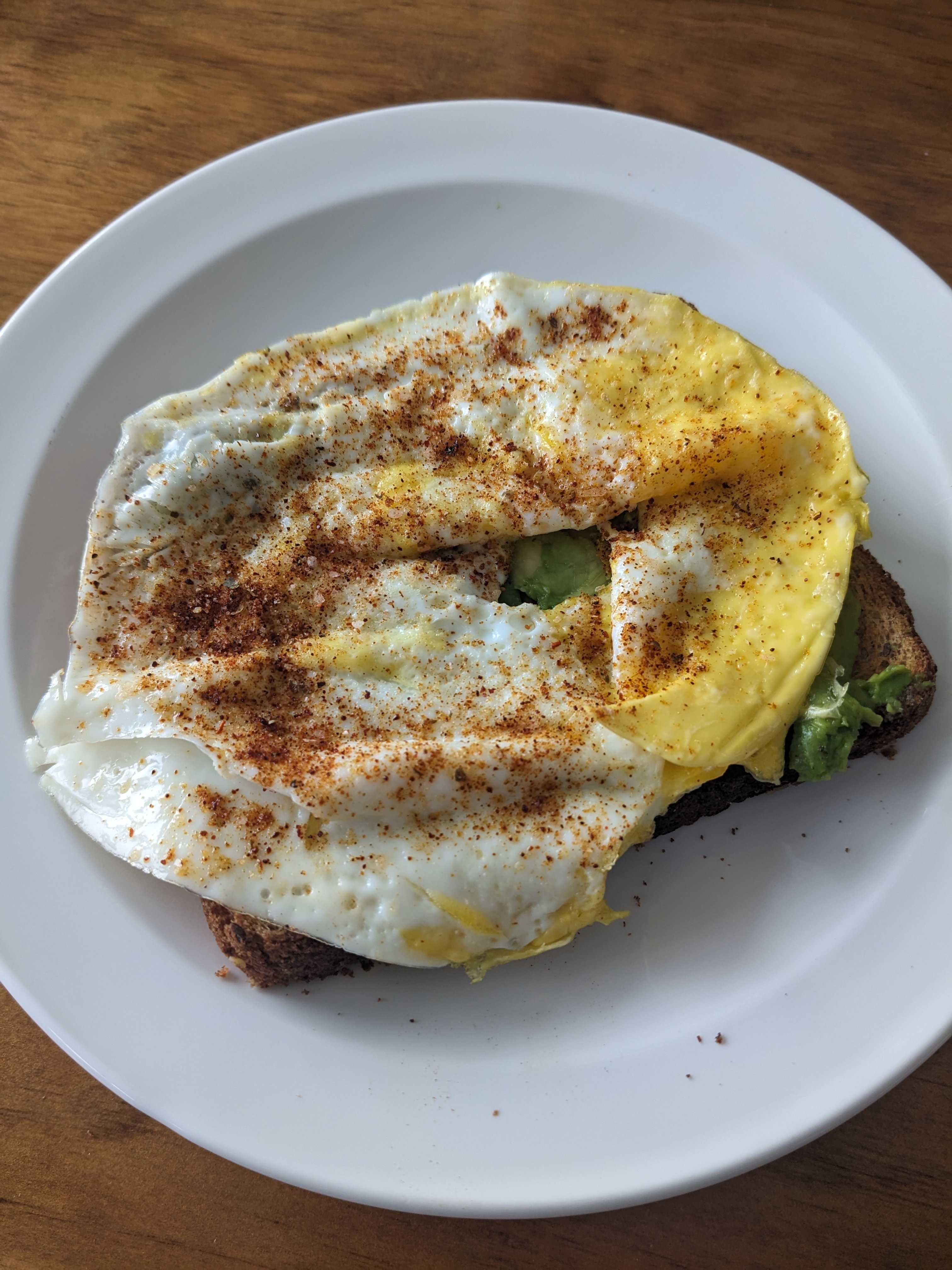 Healthy Avocado Egg Toast Recipe