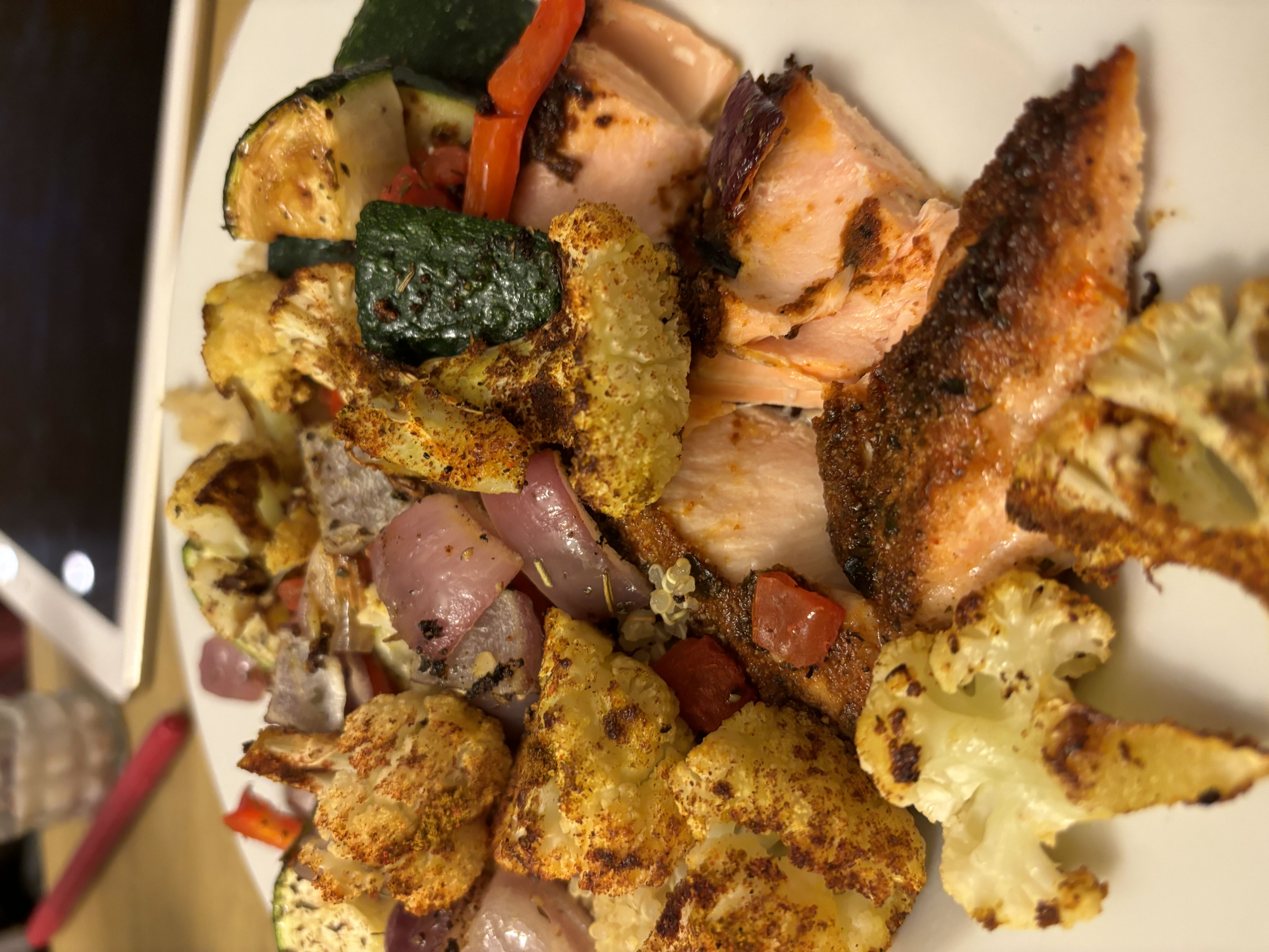 Healthy Salmon Bowl Recipe