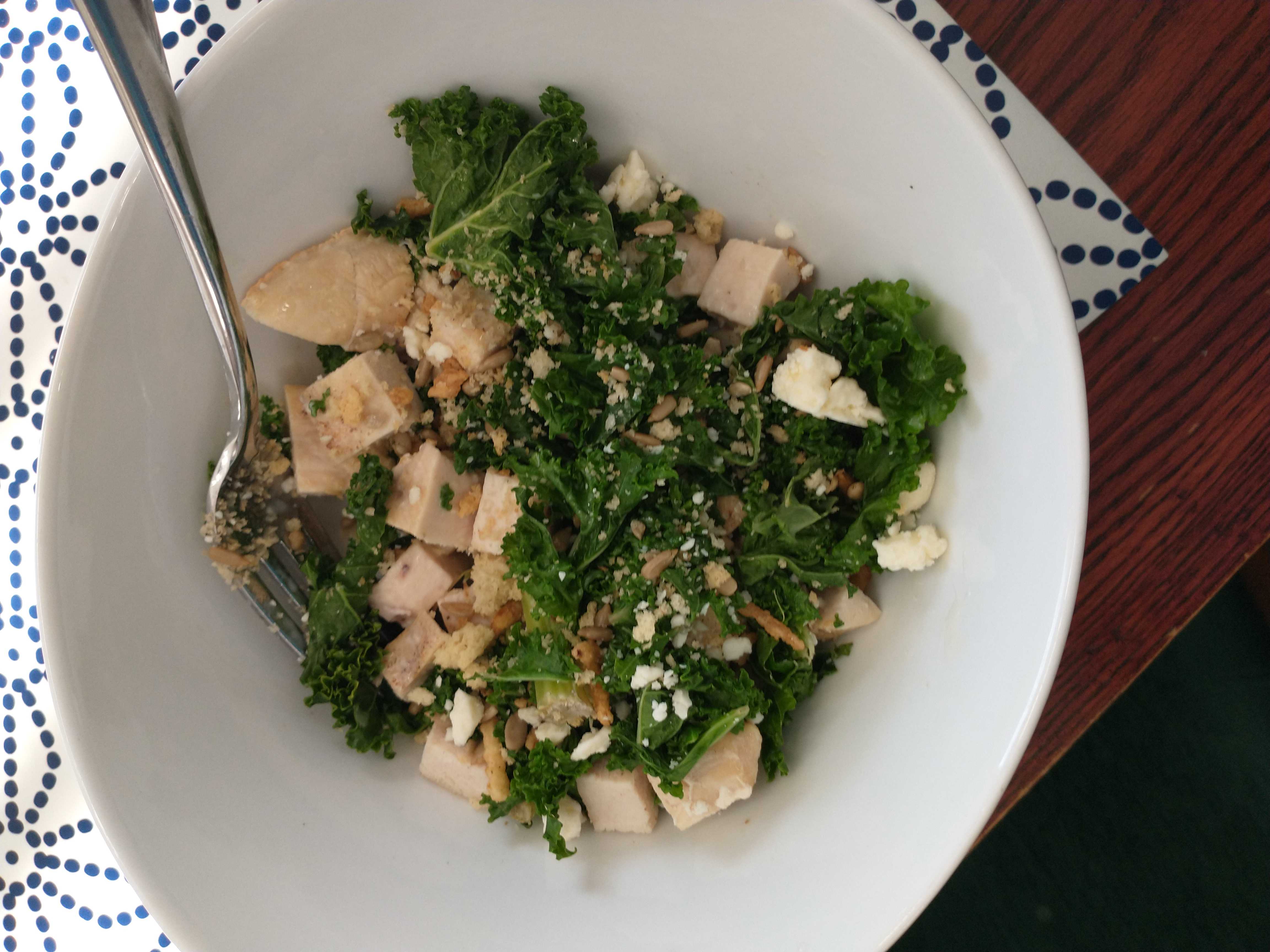 Healthy Chicken Kale Salad Recipe