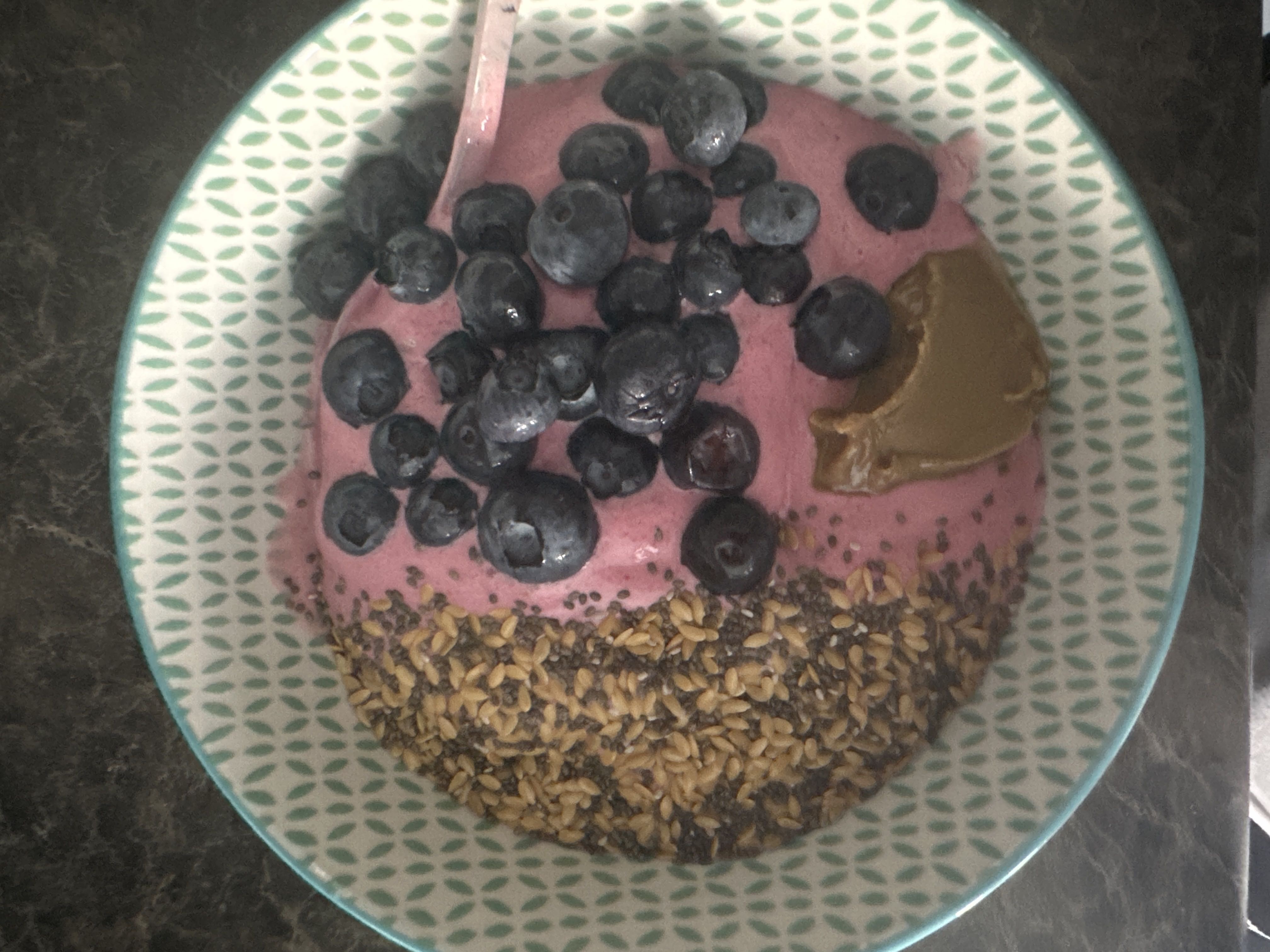 Healthy High Protein Smoothie Bowl Recipe