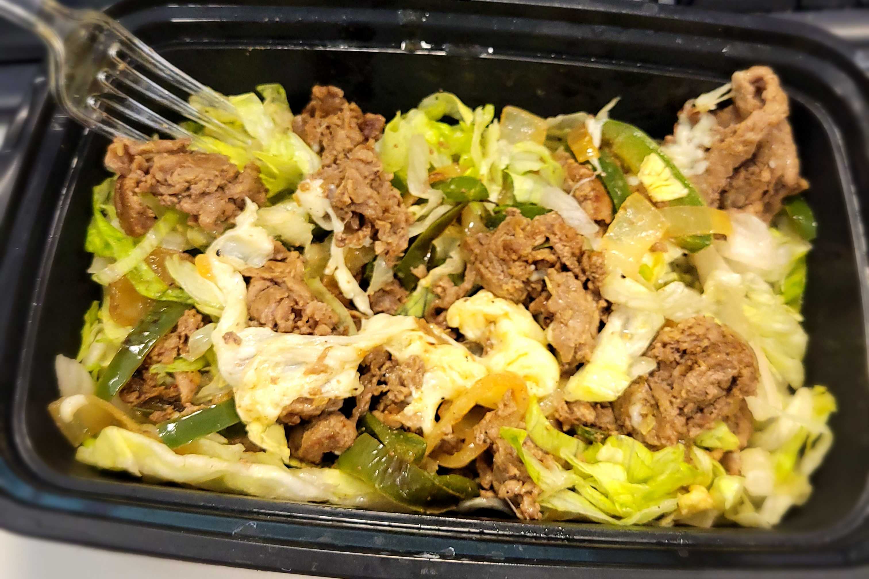 Healthy Philly Cheesesteak Bowl Recipe