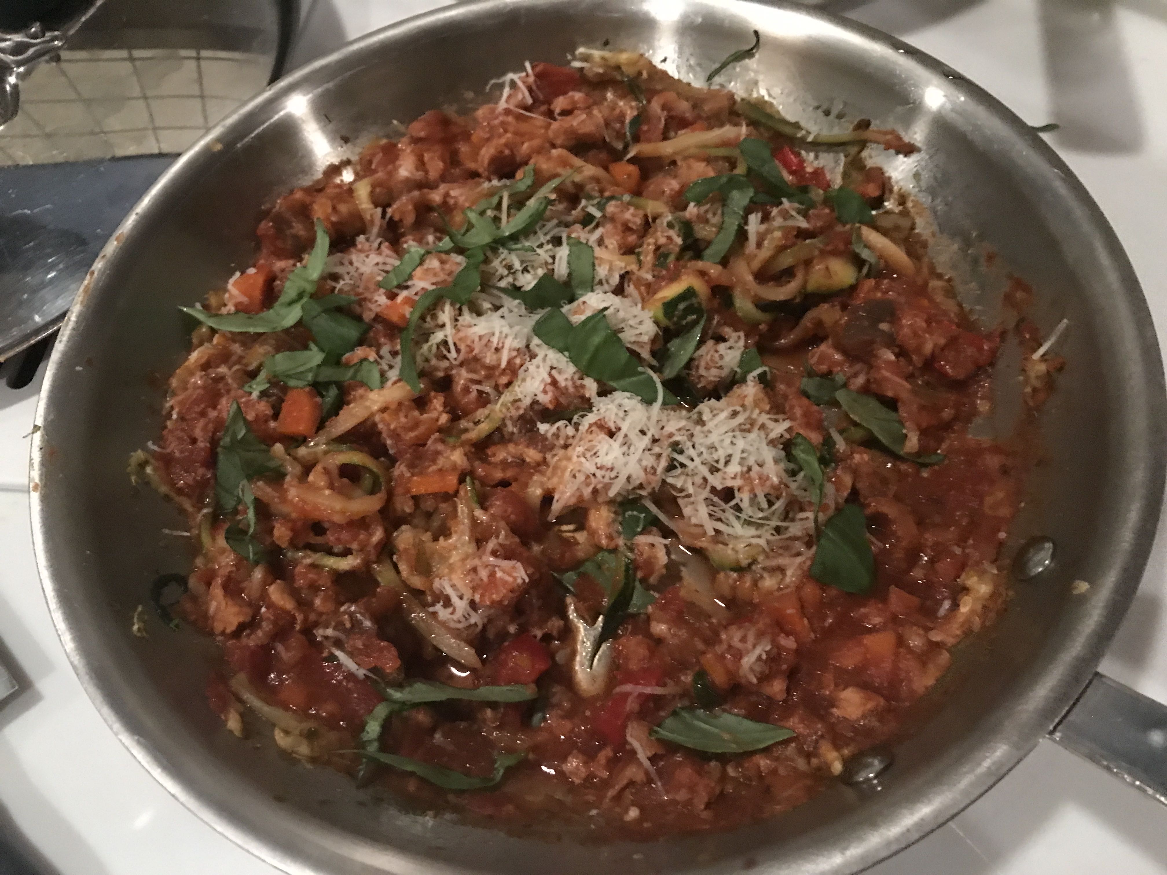 Healthy Turkey Bolognese Recipe