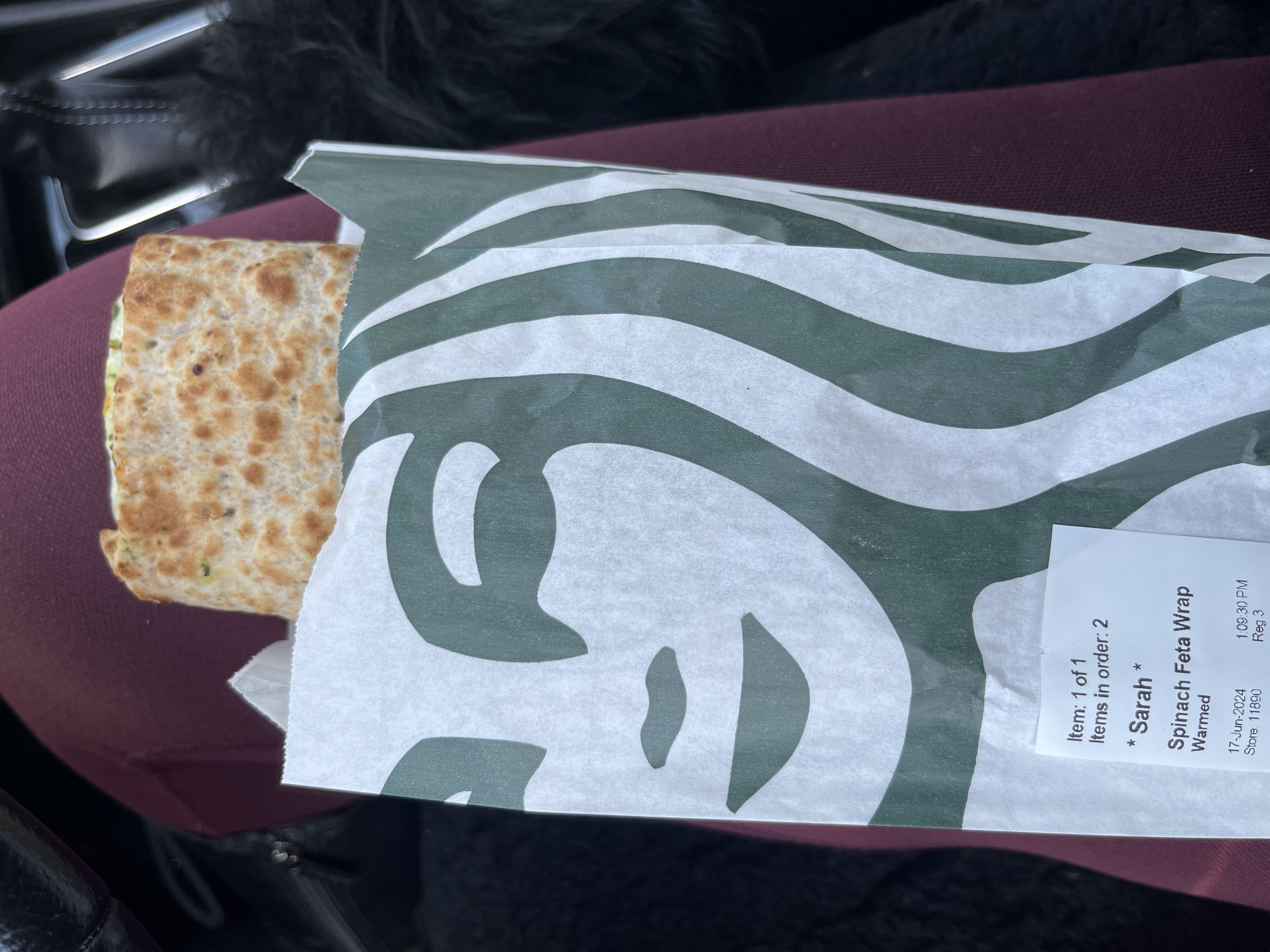 Healthy Spinach Feta Wrap Recipe