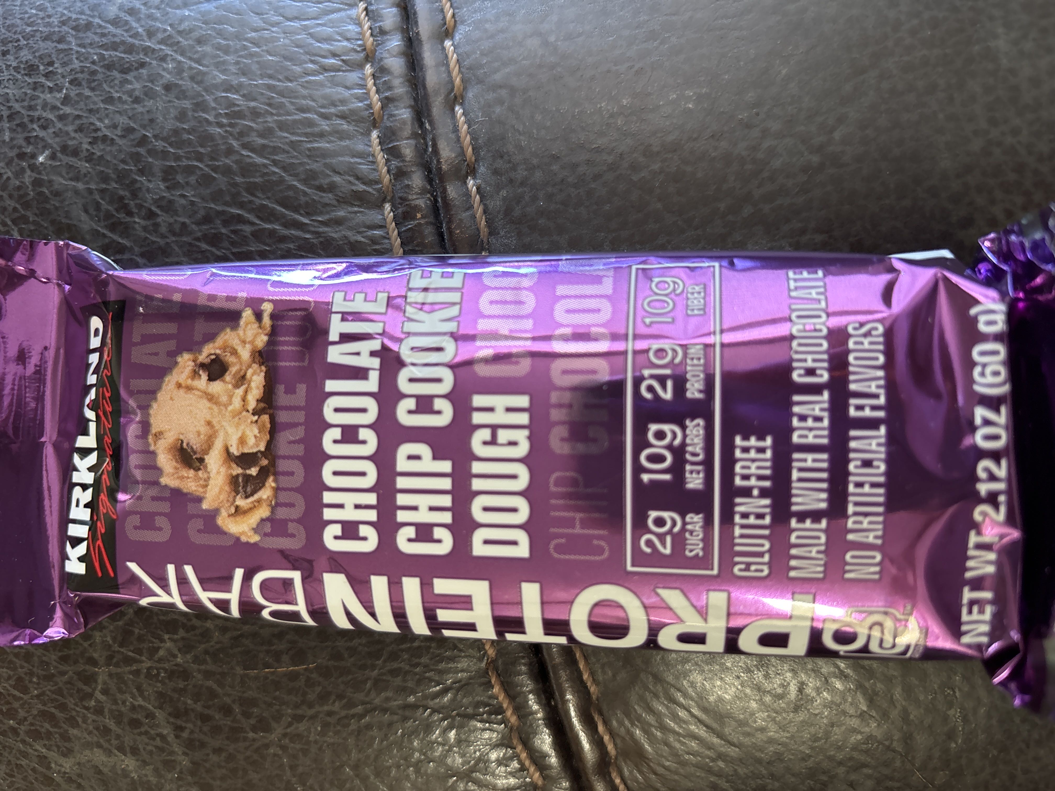 Healthy Chocolate Chip Cookie Dough Protein Bars Recipe