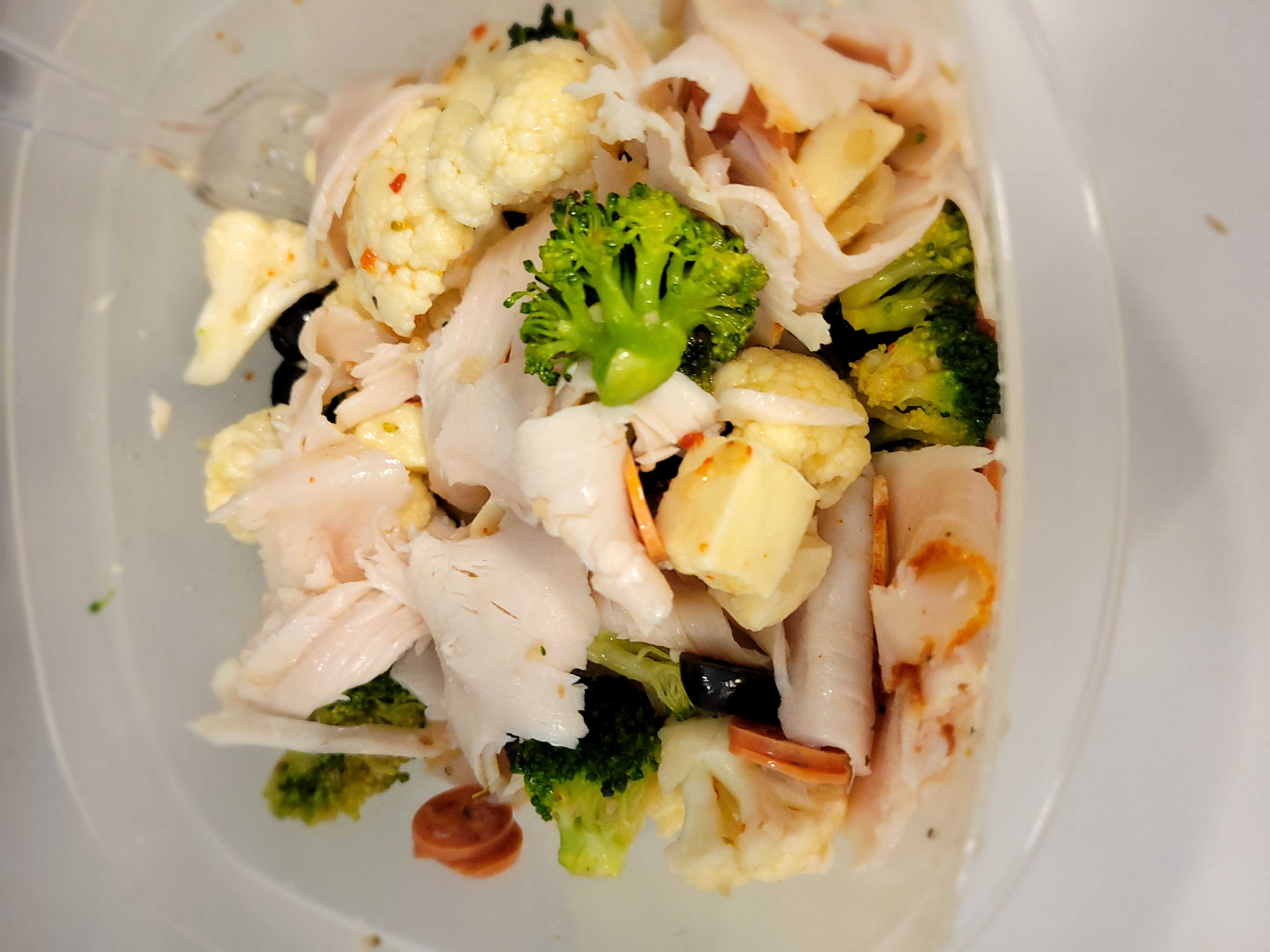 Healthy Broccoli Cauliflower Salad Recipe