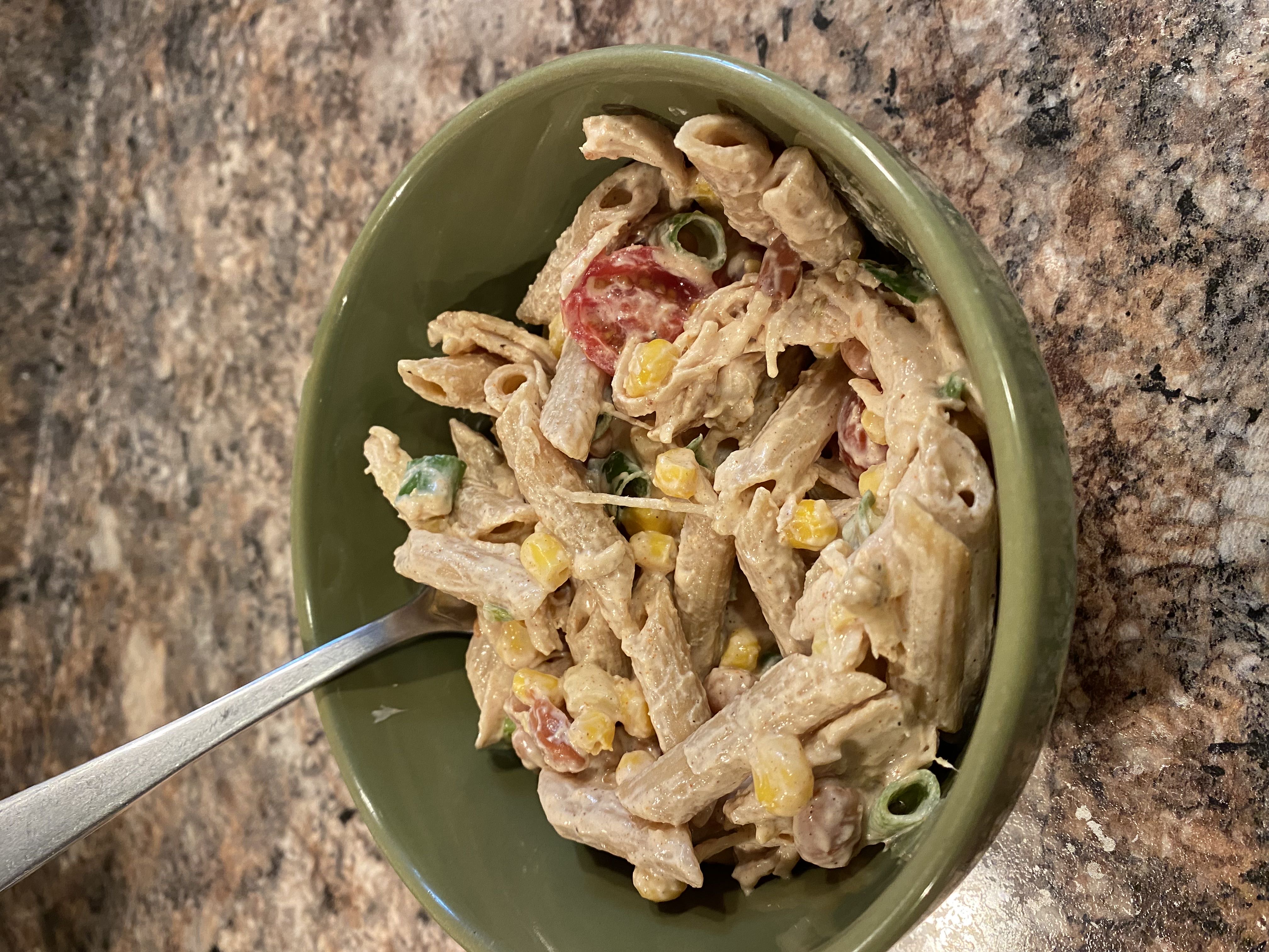 Healthy Whole Wheat Pasta Salad Recipe