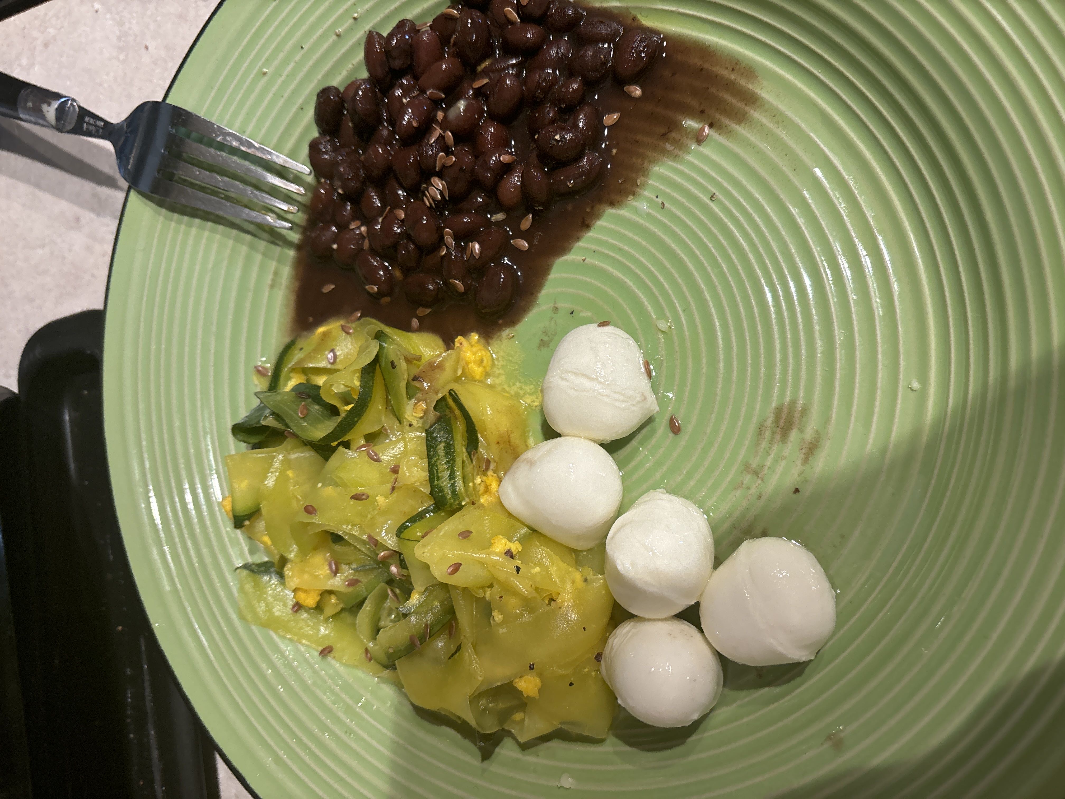 Healthy Black Bean Zucchini Salad Recipe