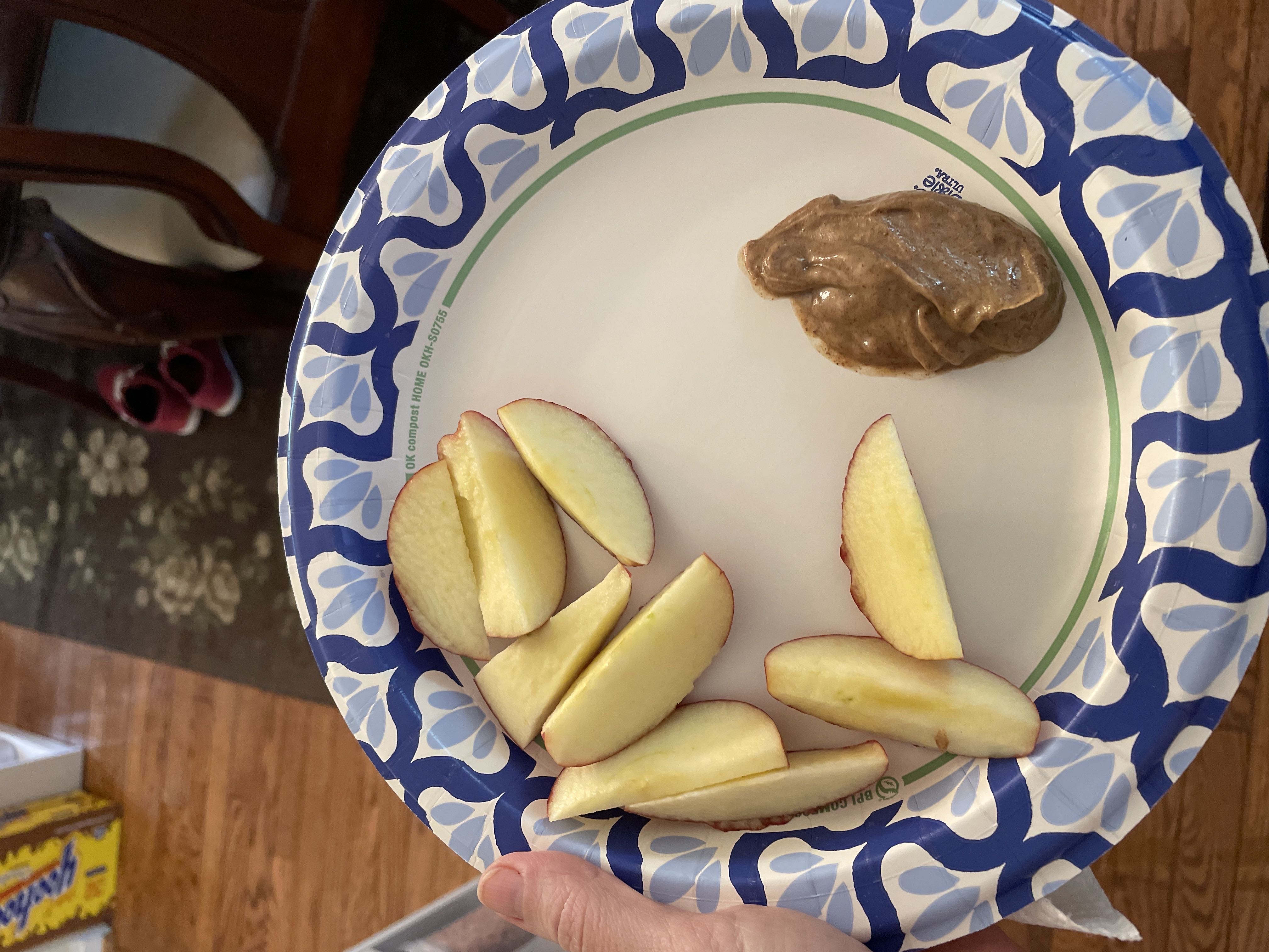 Healthy Apple Almond Butter Snack Recipe