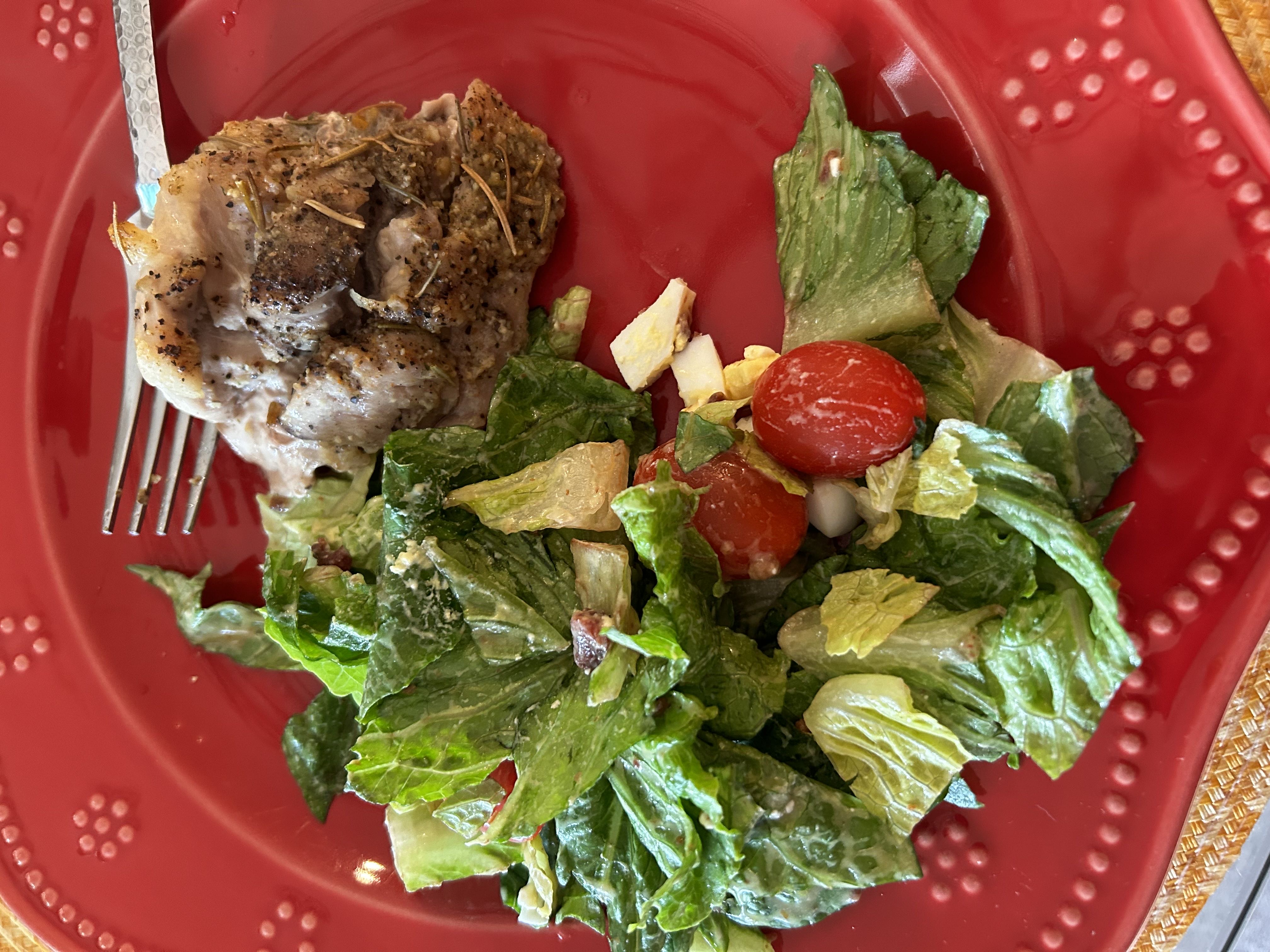 Healthy Grilled Chicken Cobb Salad Recipe