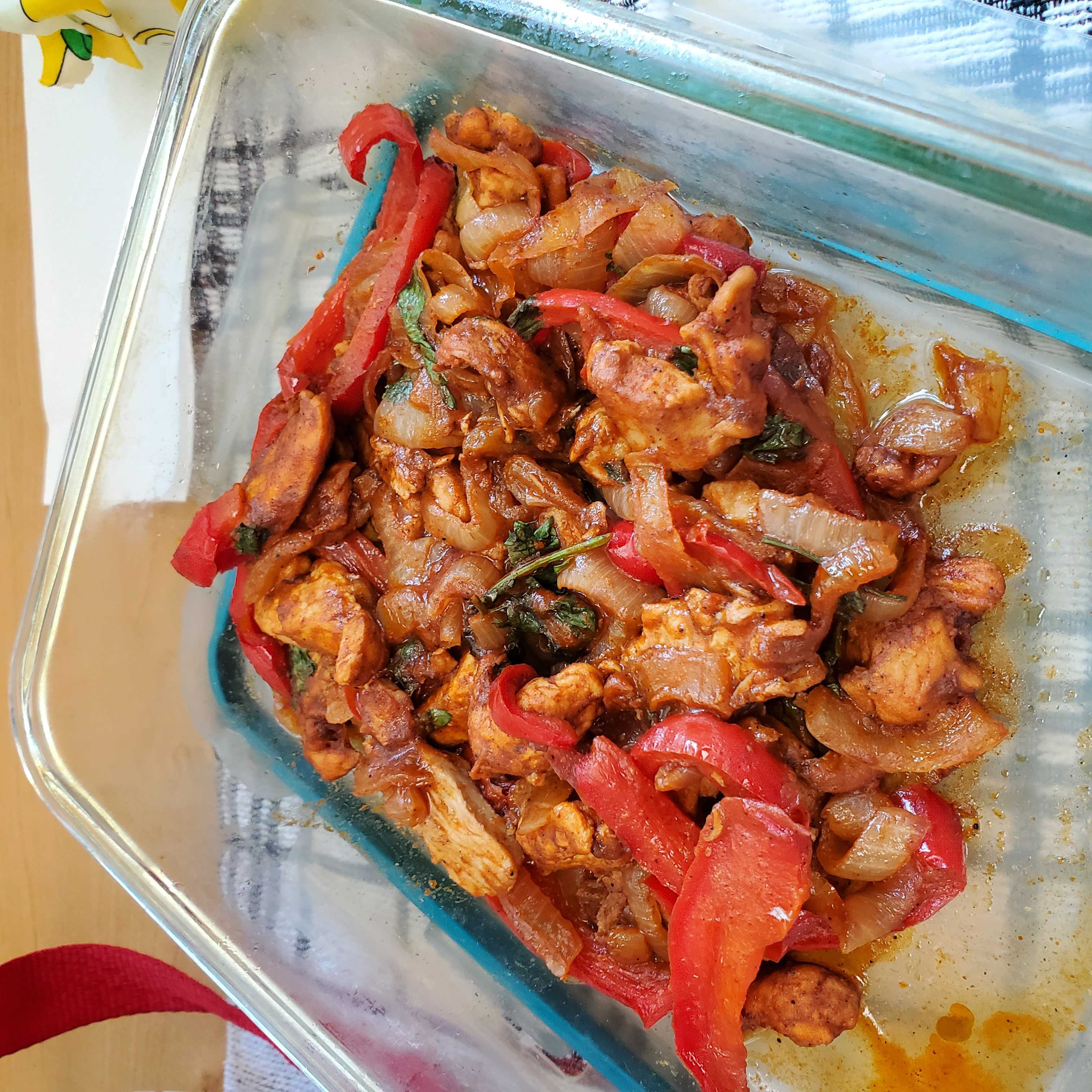 Healthy Chicken Fajita Recipe