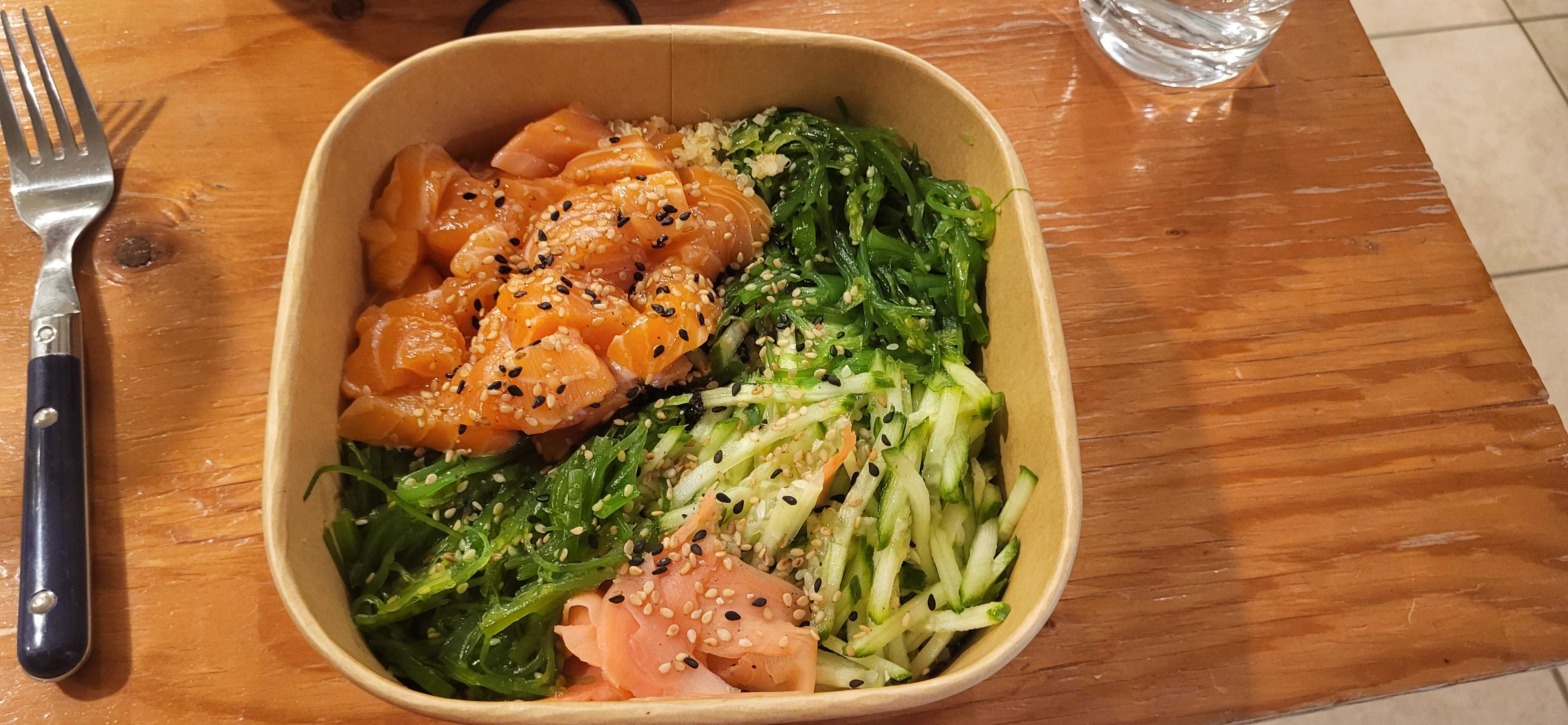 Healthy Salmon Bowl Recipe