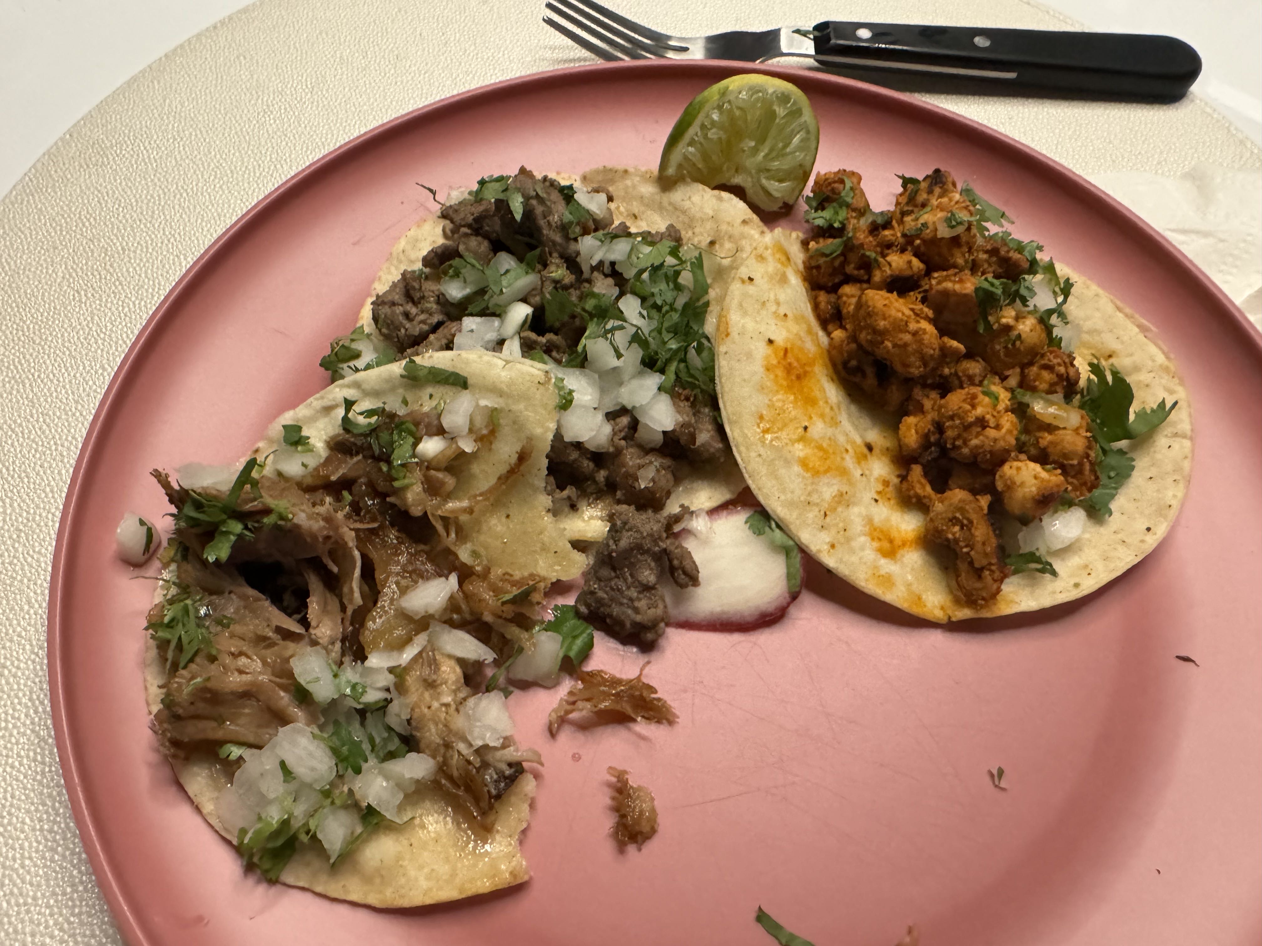 Healthy Taco Trio Recipe