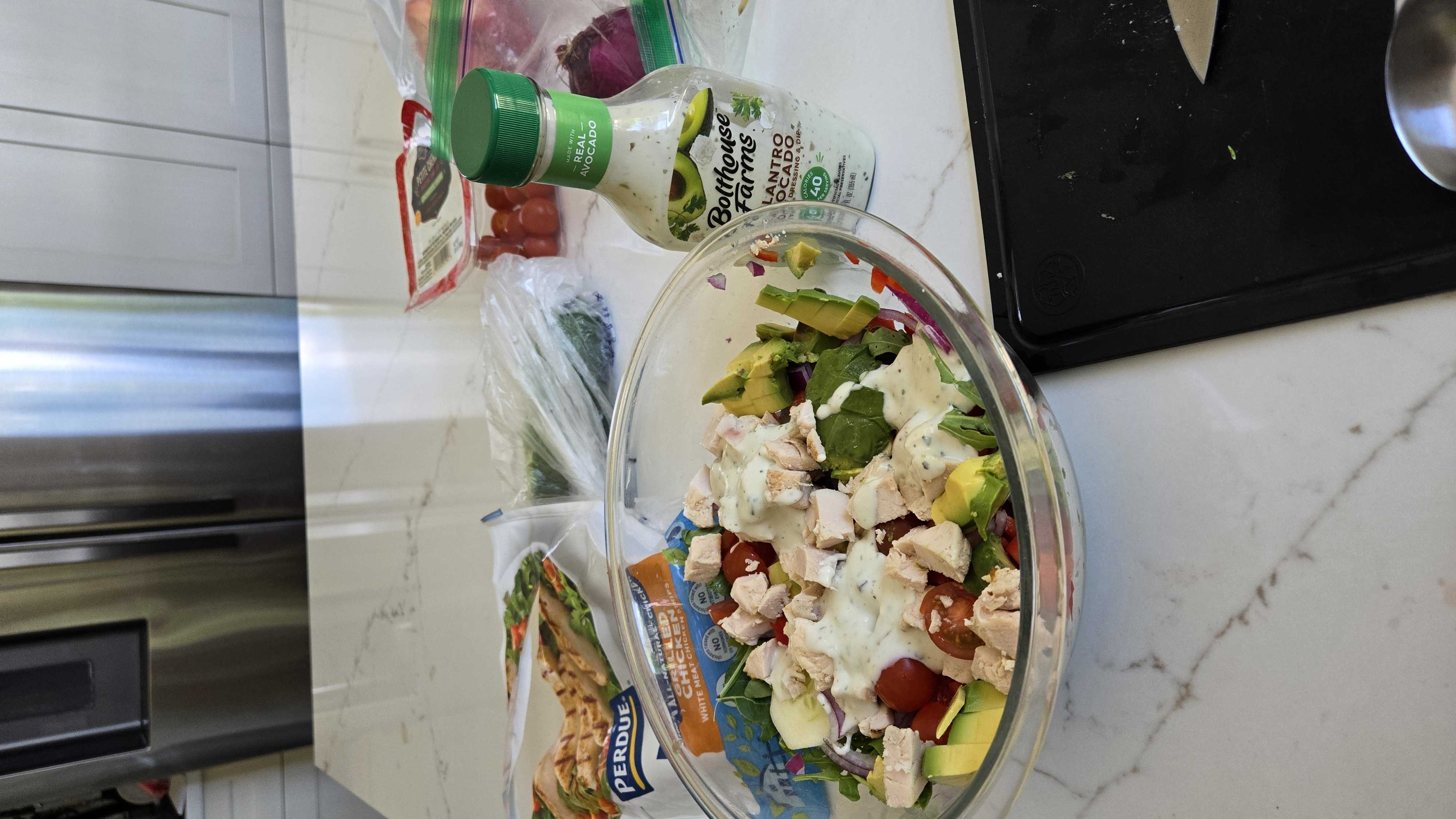 Healthy Grilled Chicken Salad Recipe