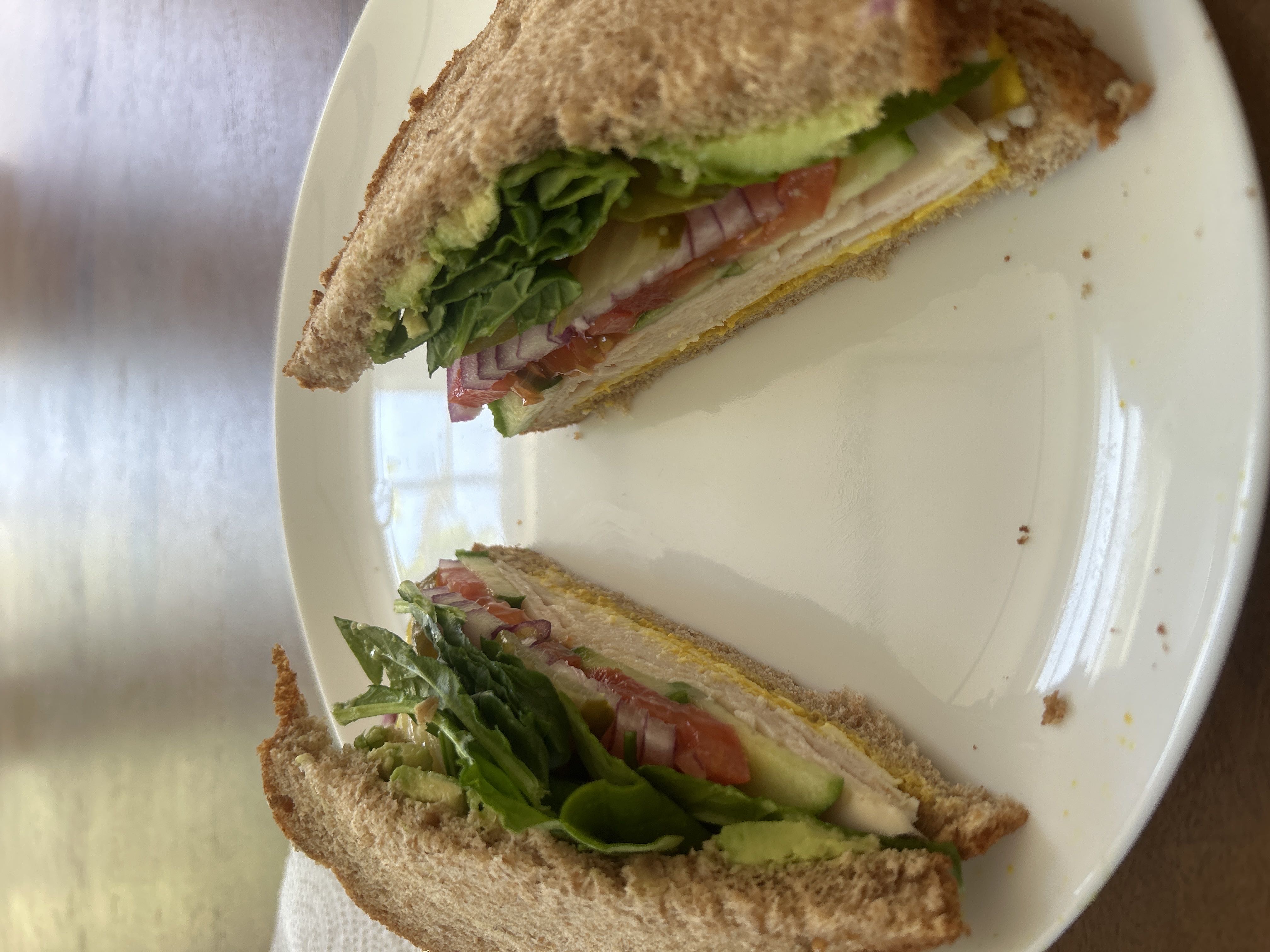 Healthy Turkey Avocado Sandwich Recipe