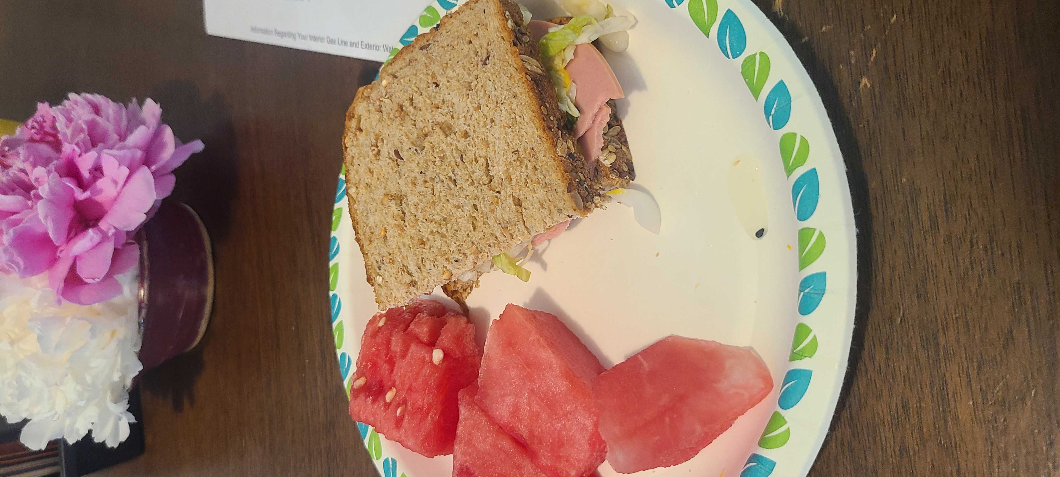 Healthy Whole Grain Bologna Sandwich Recipe