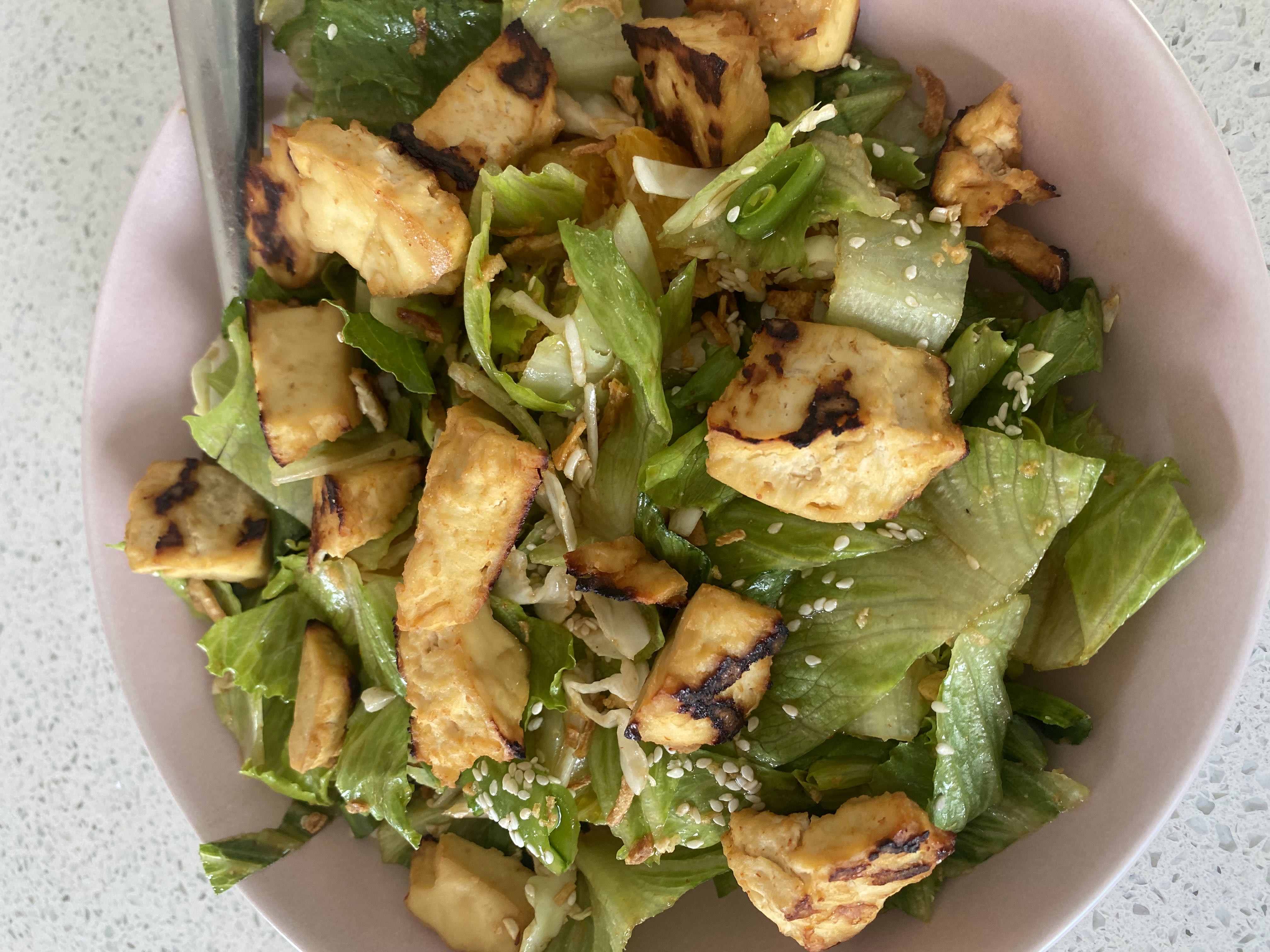 Healthy Tofu Salad Recipe