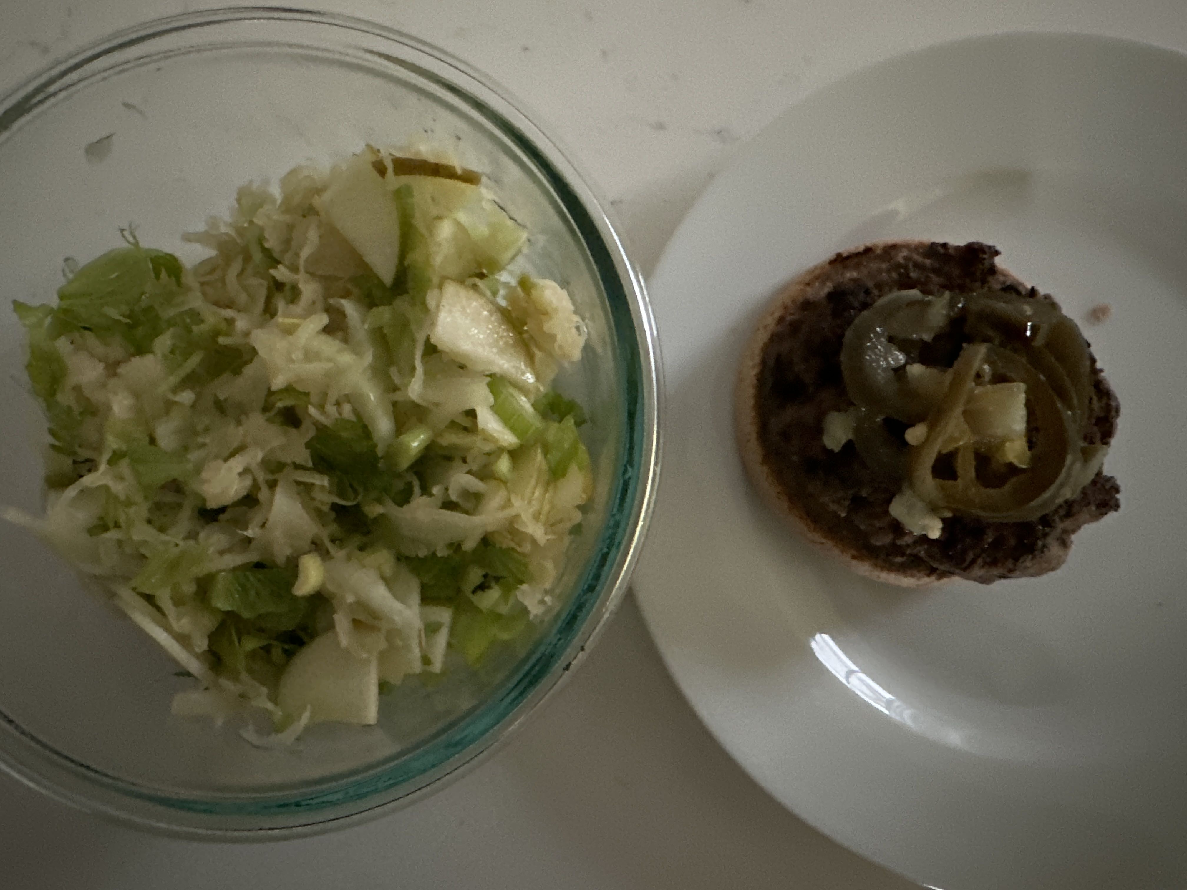 Healthy Sauerkraut Celery Apple Salad Recipe