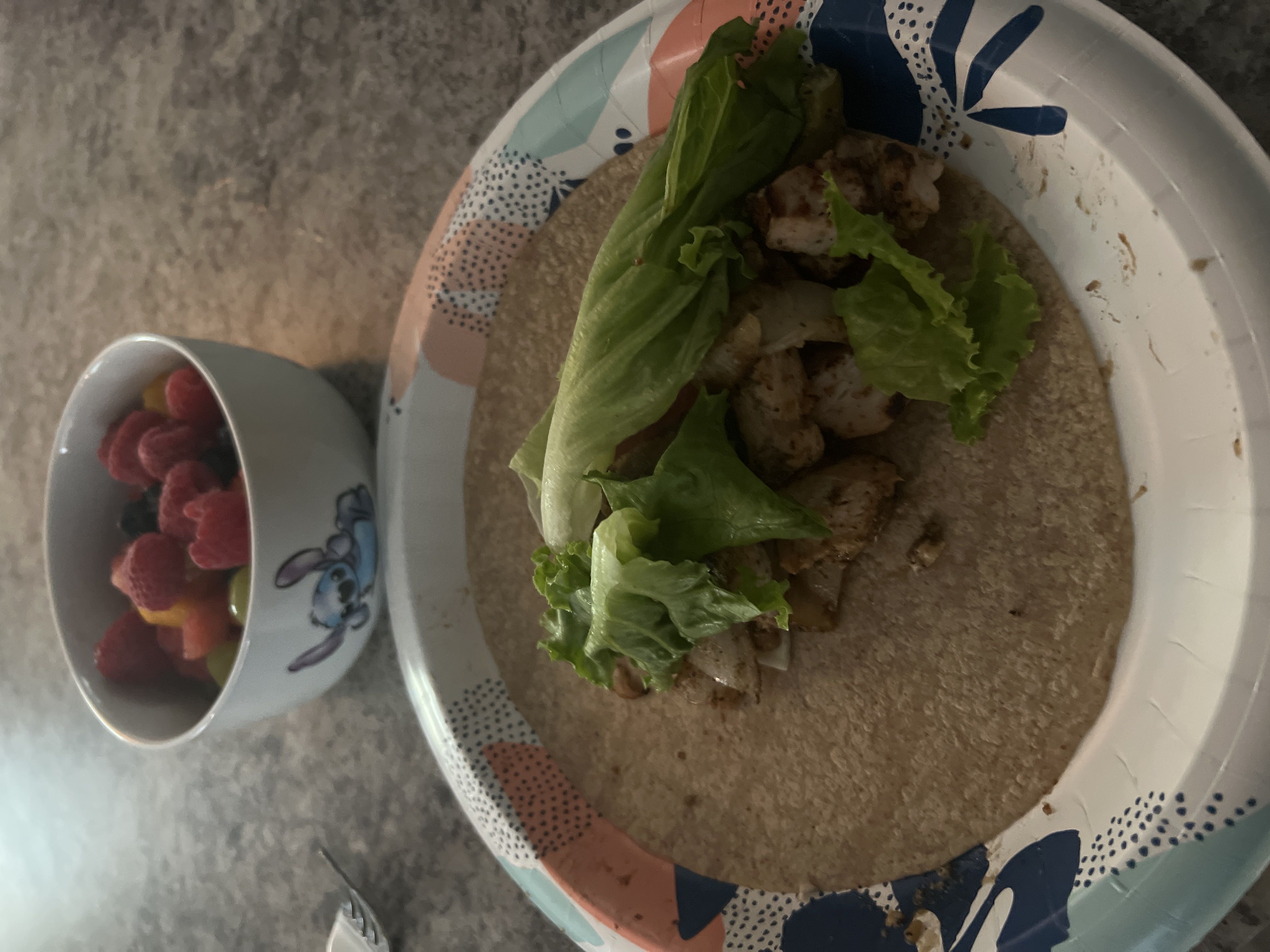 Healthy Grilled Chicken Wrap Recipe