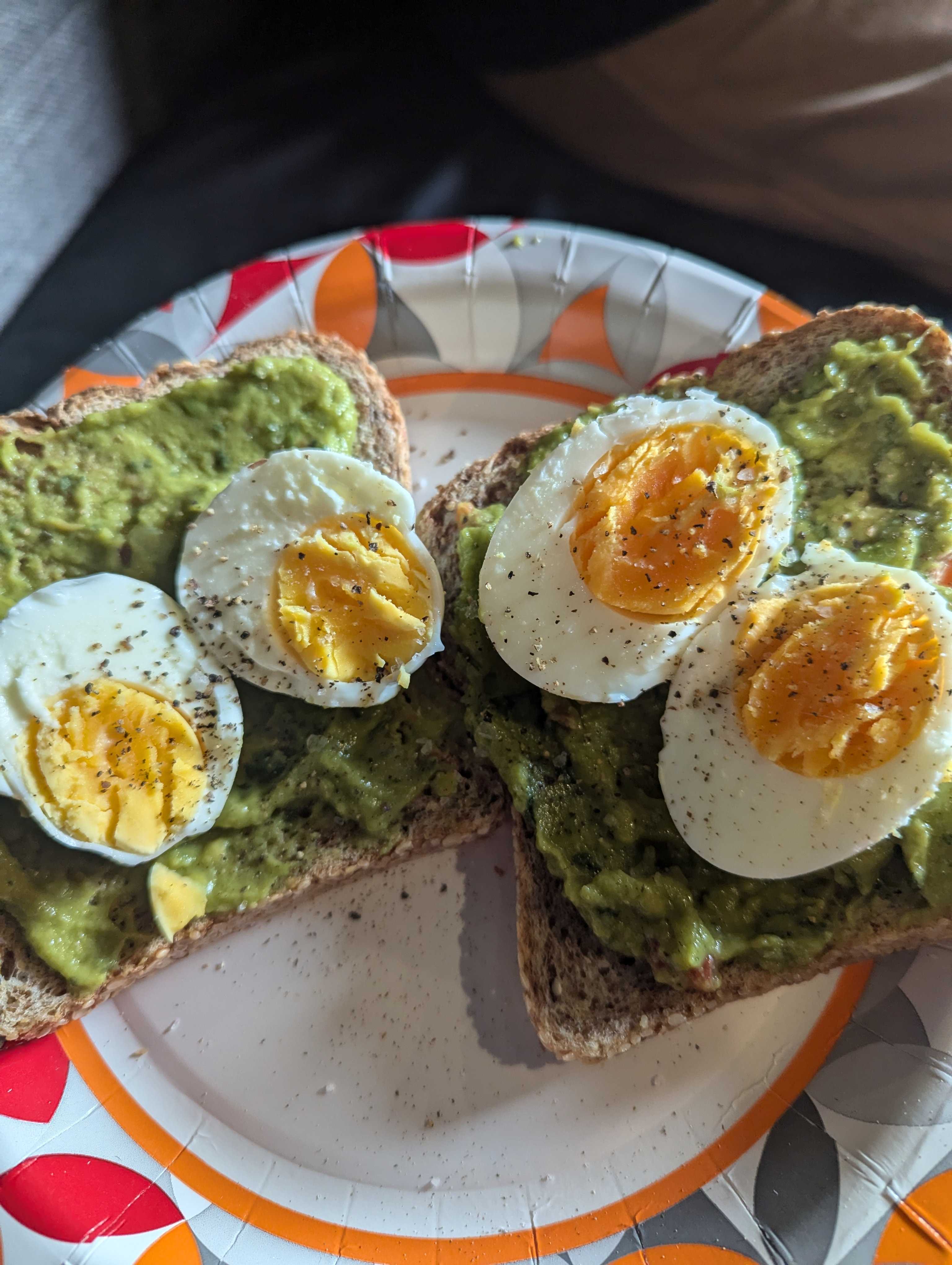 Healthy Avocado Toast with Eggs Recipe