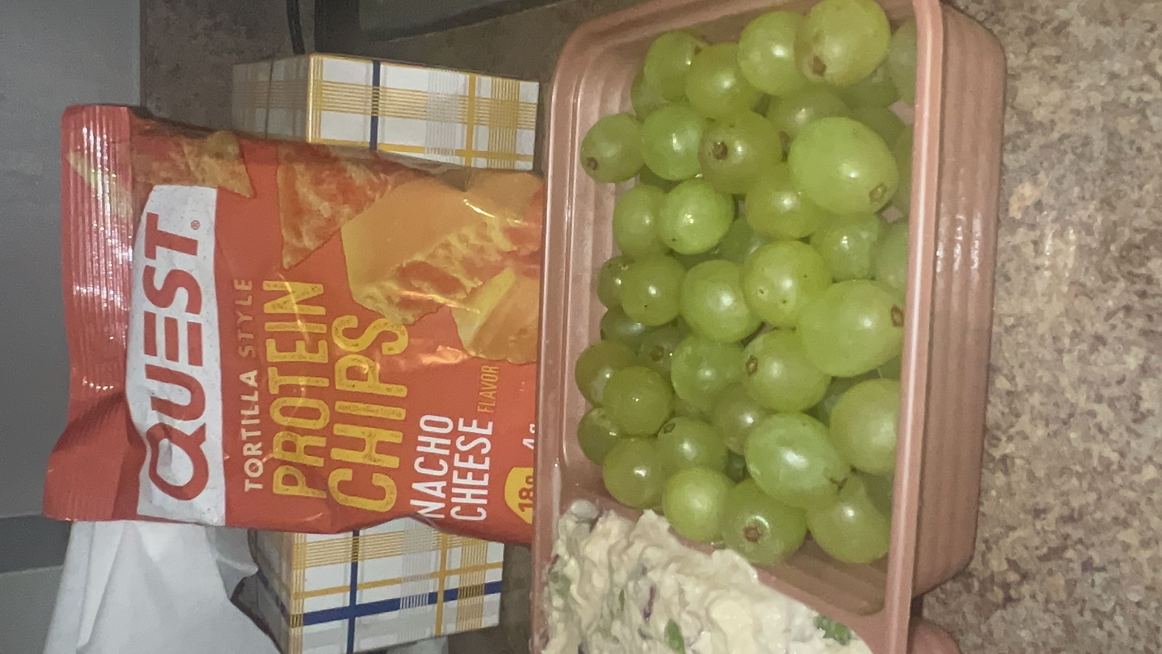 Healthy Chicken Salad Recipe with Grapes