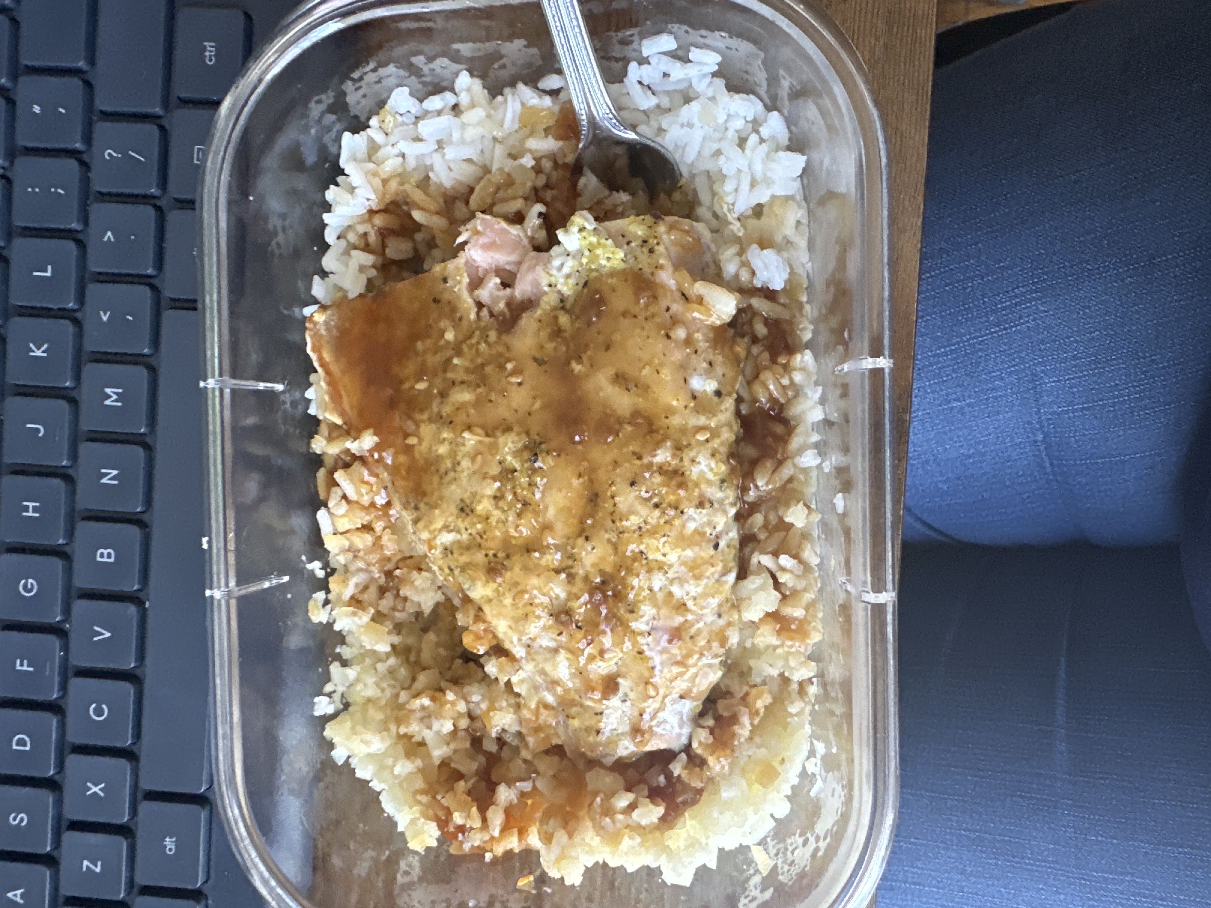 Healthy Salmon and Cauliflower Rice Recipe