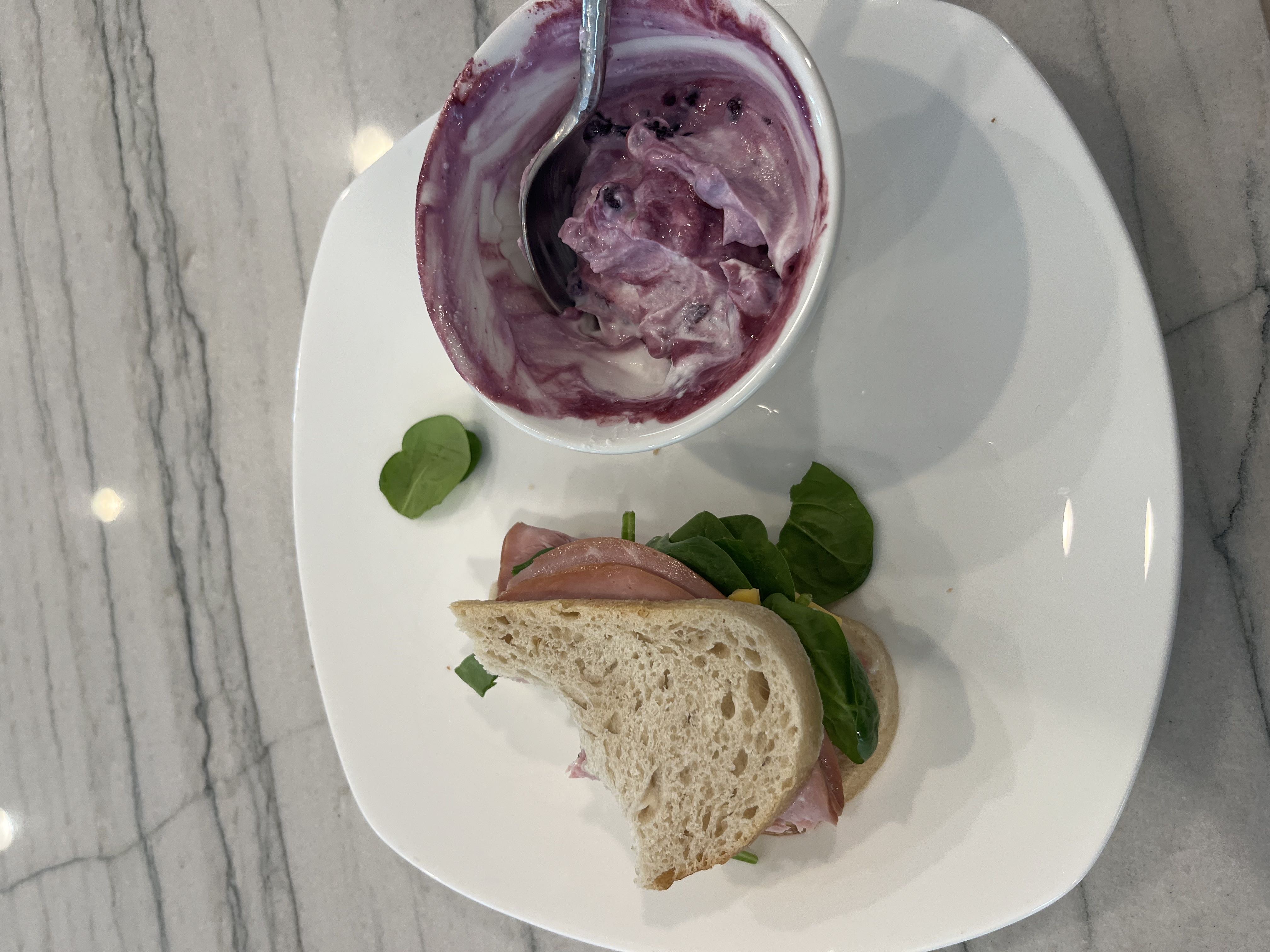 Healthy Ham and Spinach Sandwich Recipe
