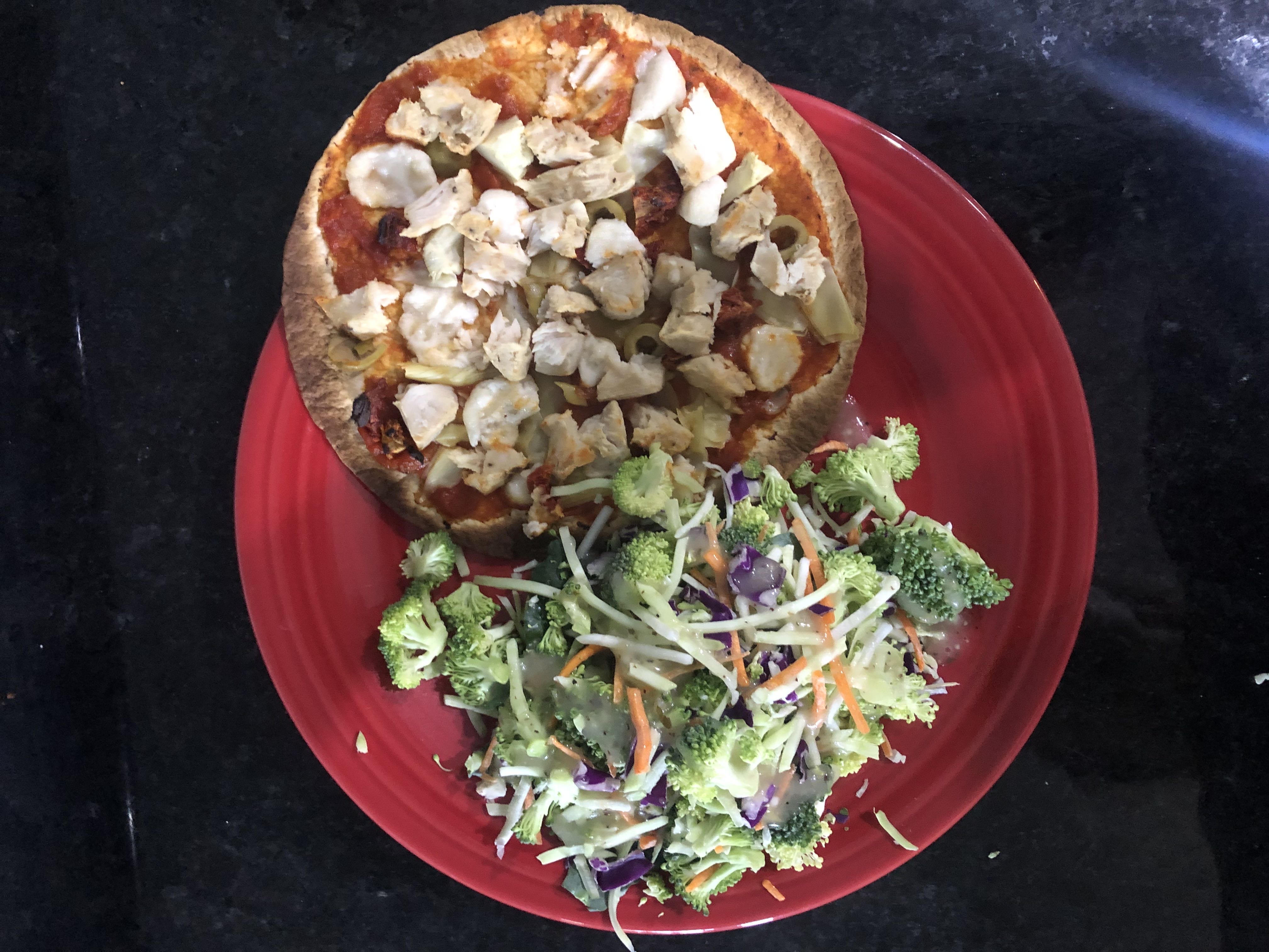 Healthy Chicken Pizza Recipe
