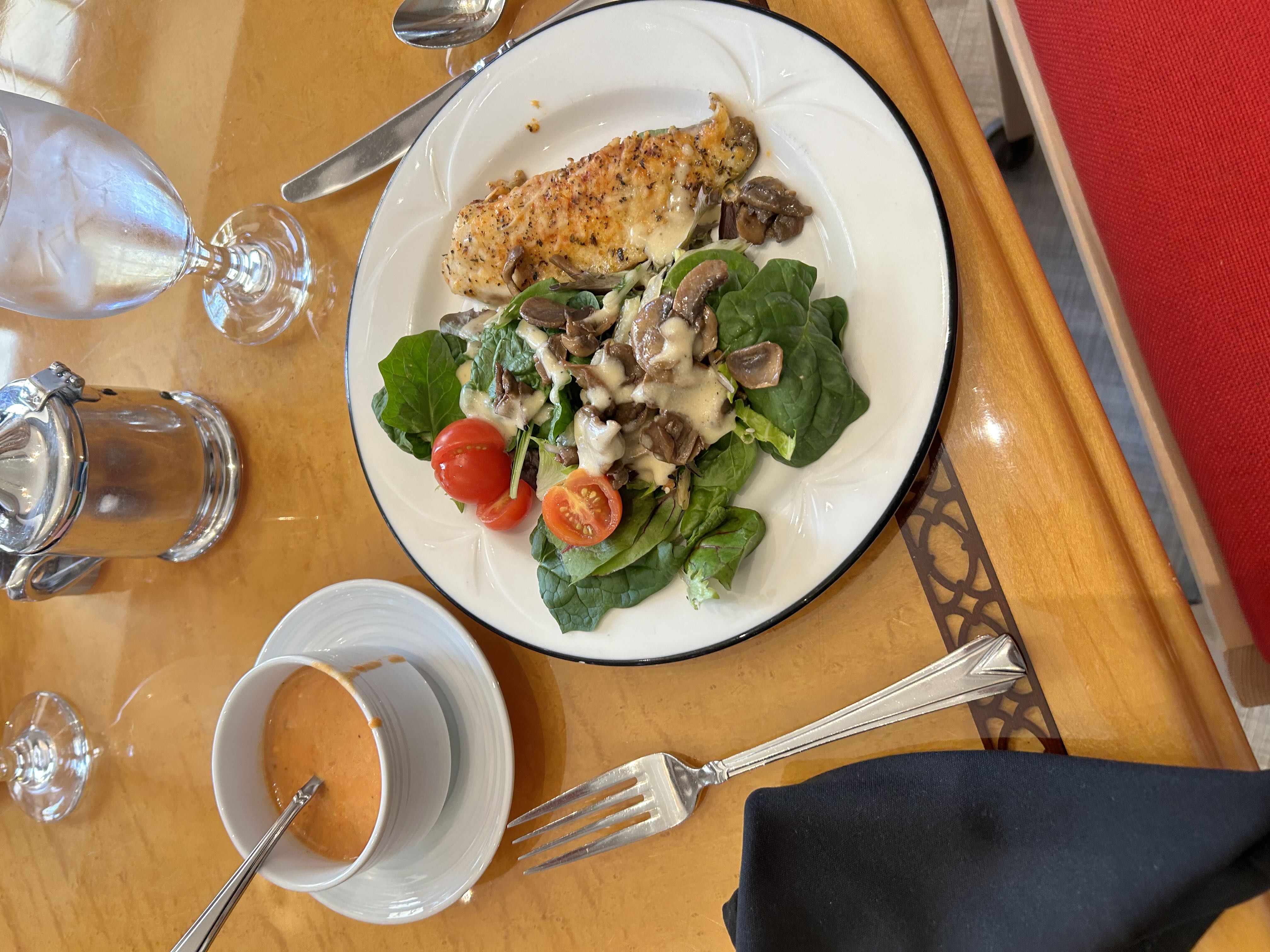 Healthy Tilapia Spinach Salad Recipe