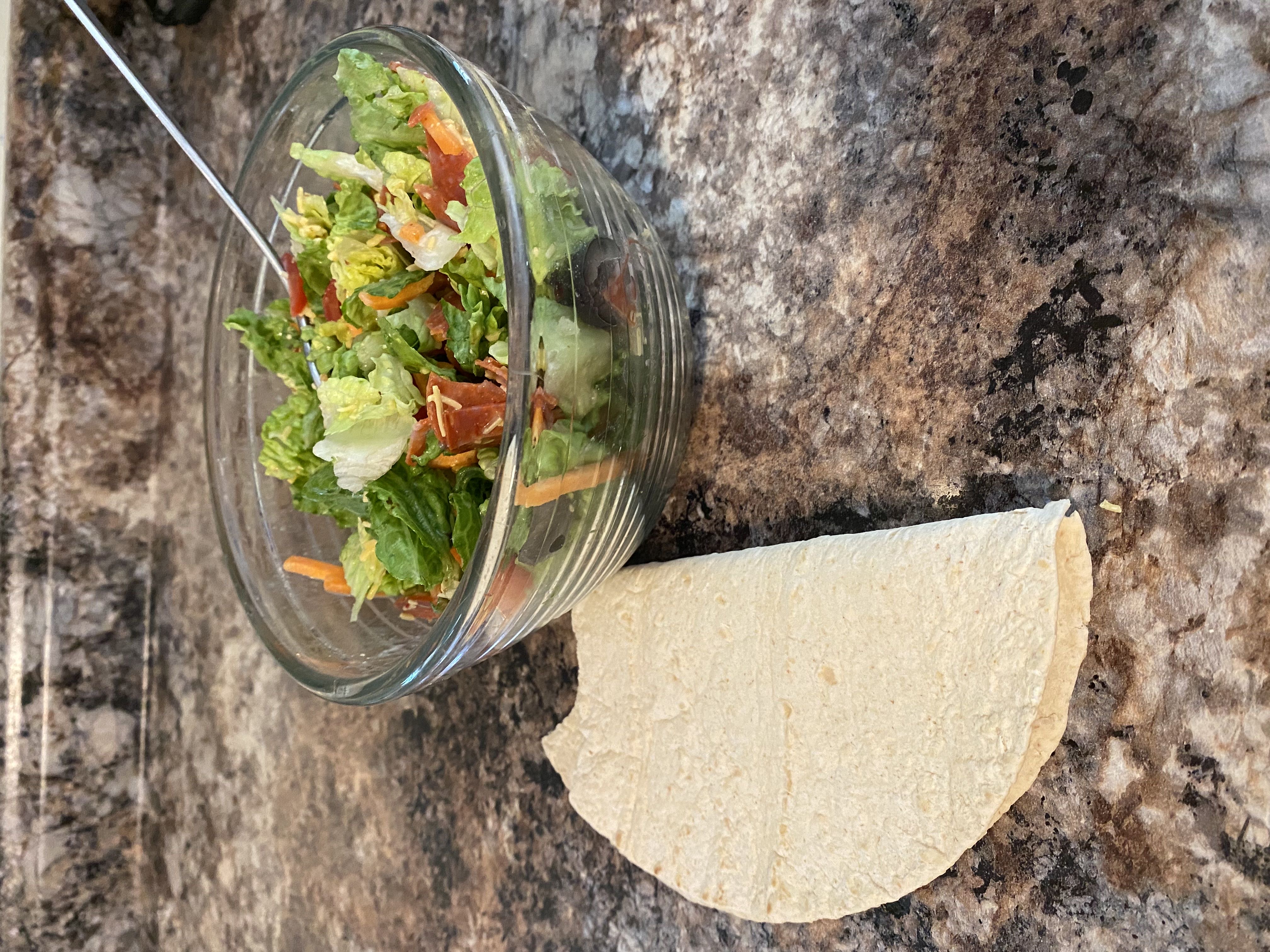 Healthy Turkey Pepperoni Salad Recipe