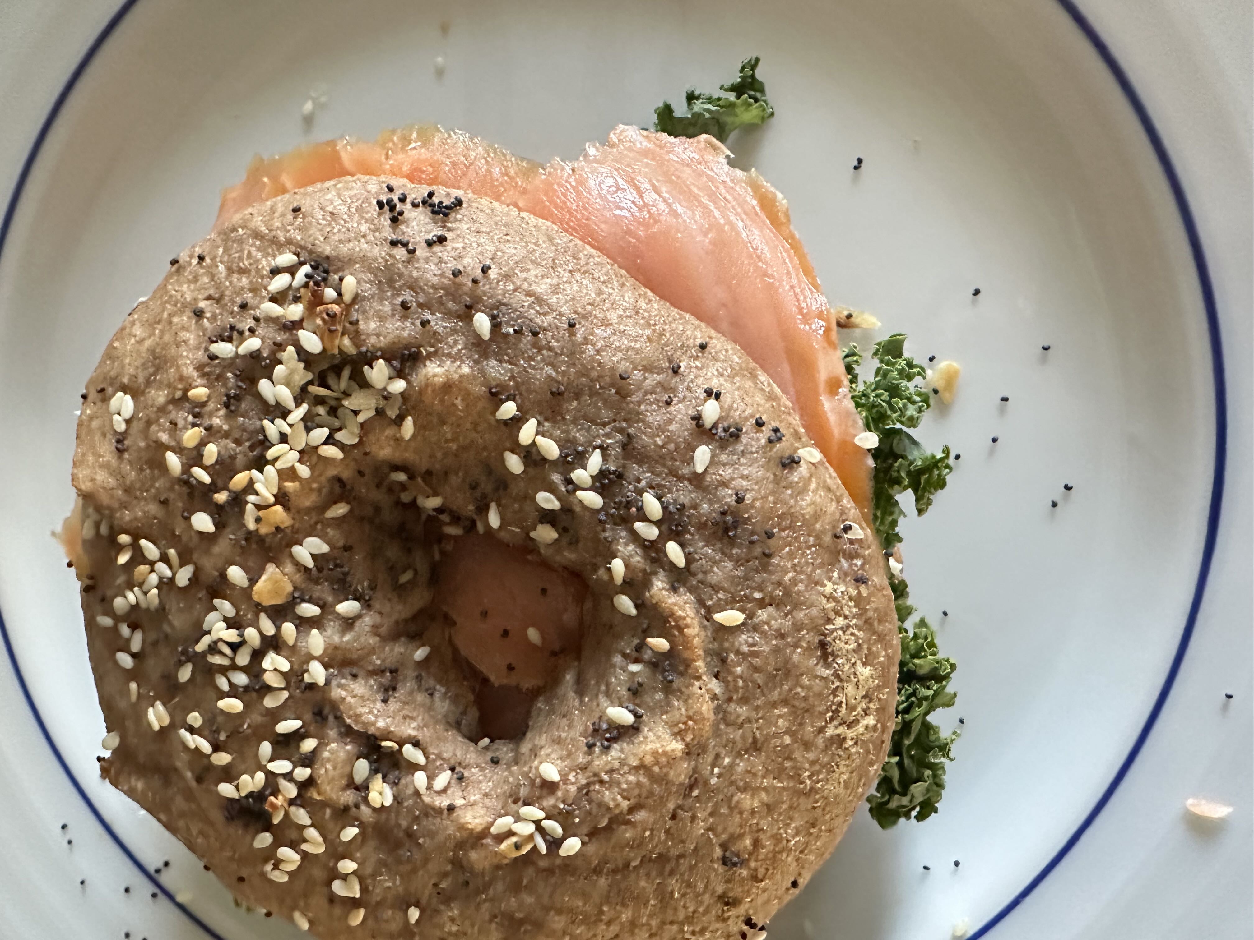Healthy Smoked Salmon Bagel Recipe