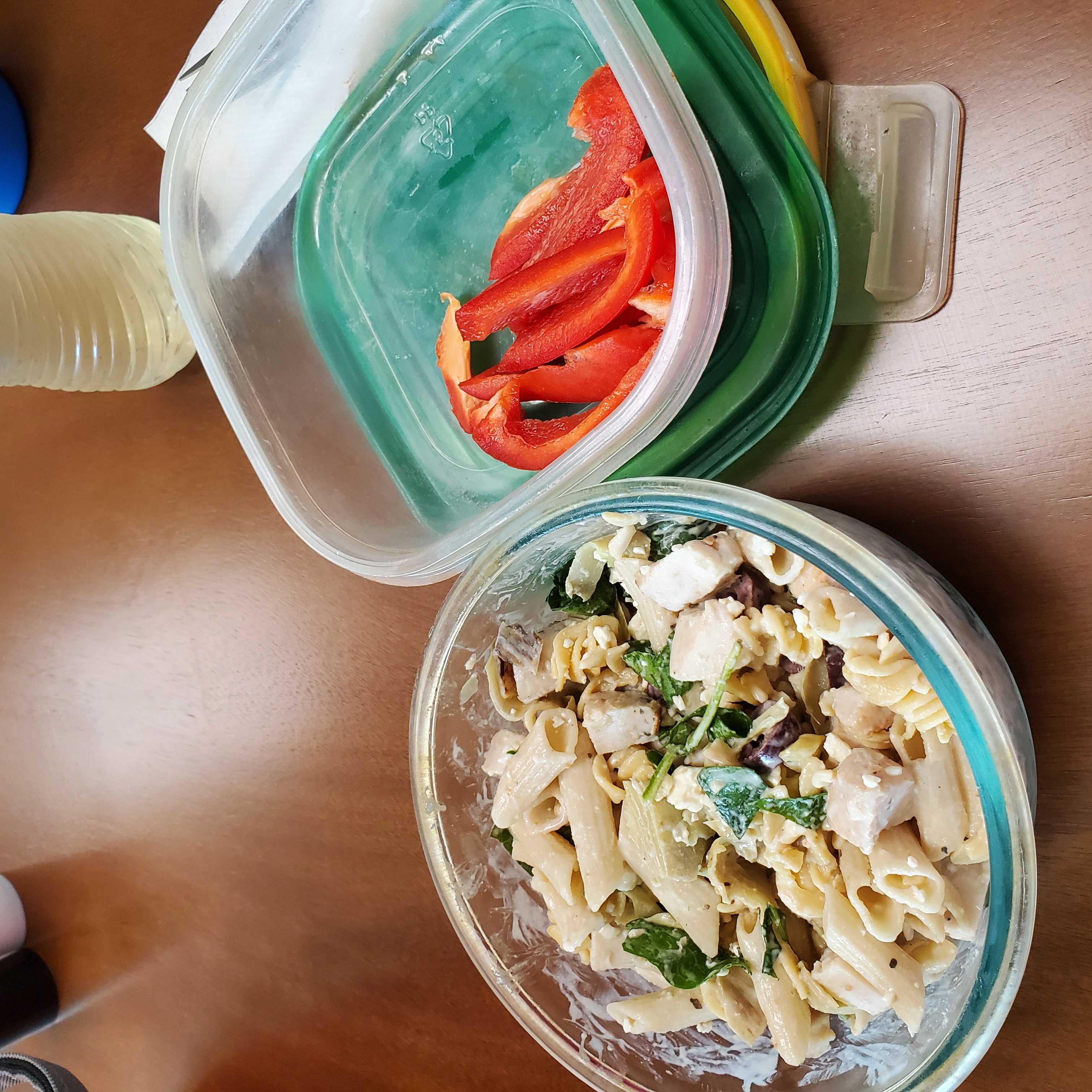 Healthy Chicken and Spinach Pasta Recipe