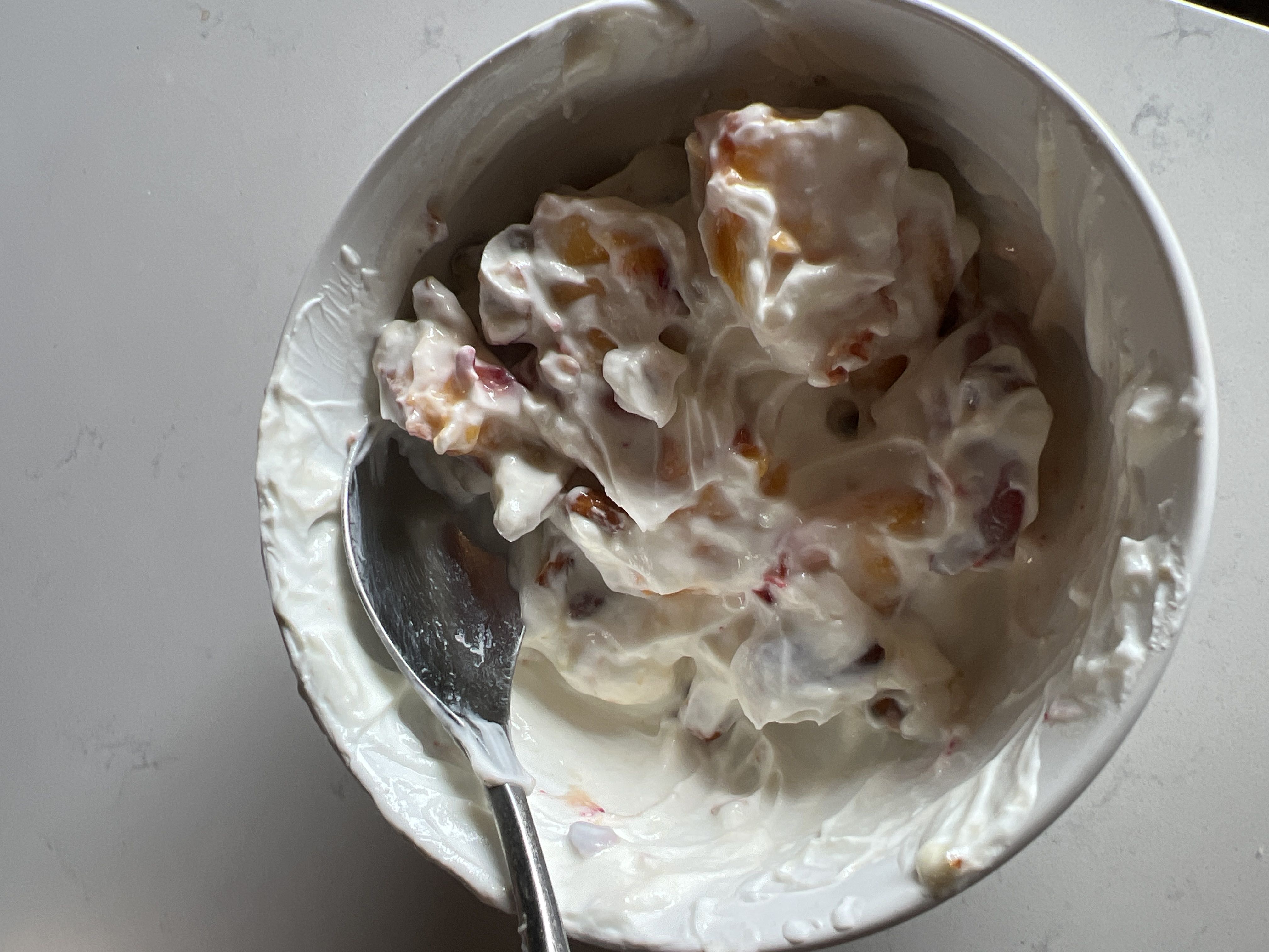 Healthy Greek Yogurt with Peaches Recipe