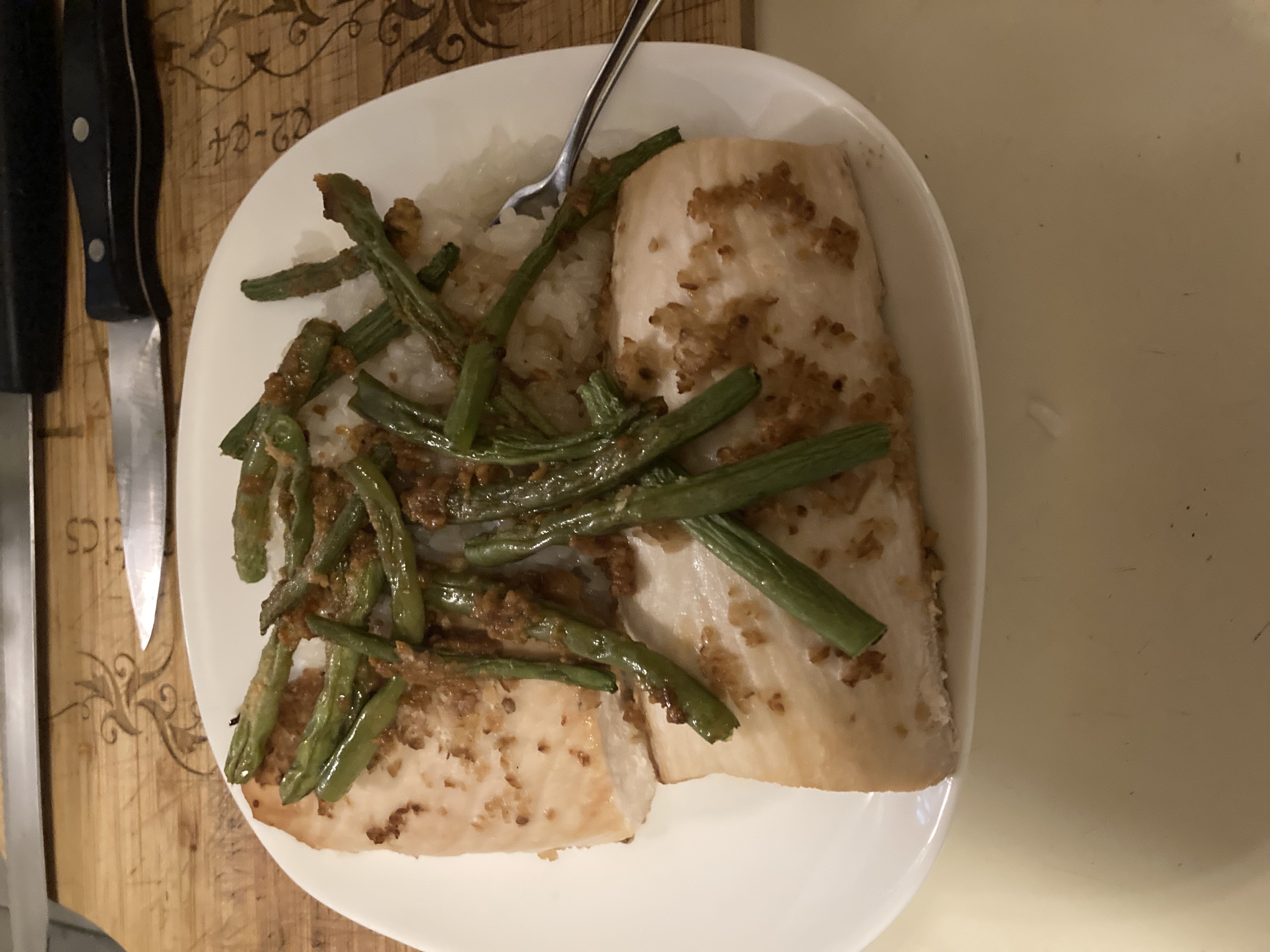 Healthy Mahi Mahi and Rice Recipe