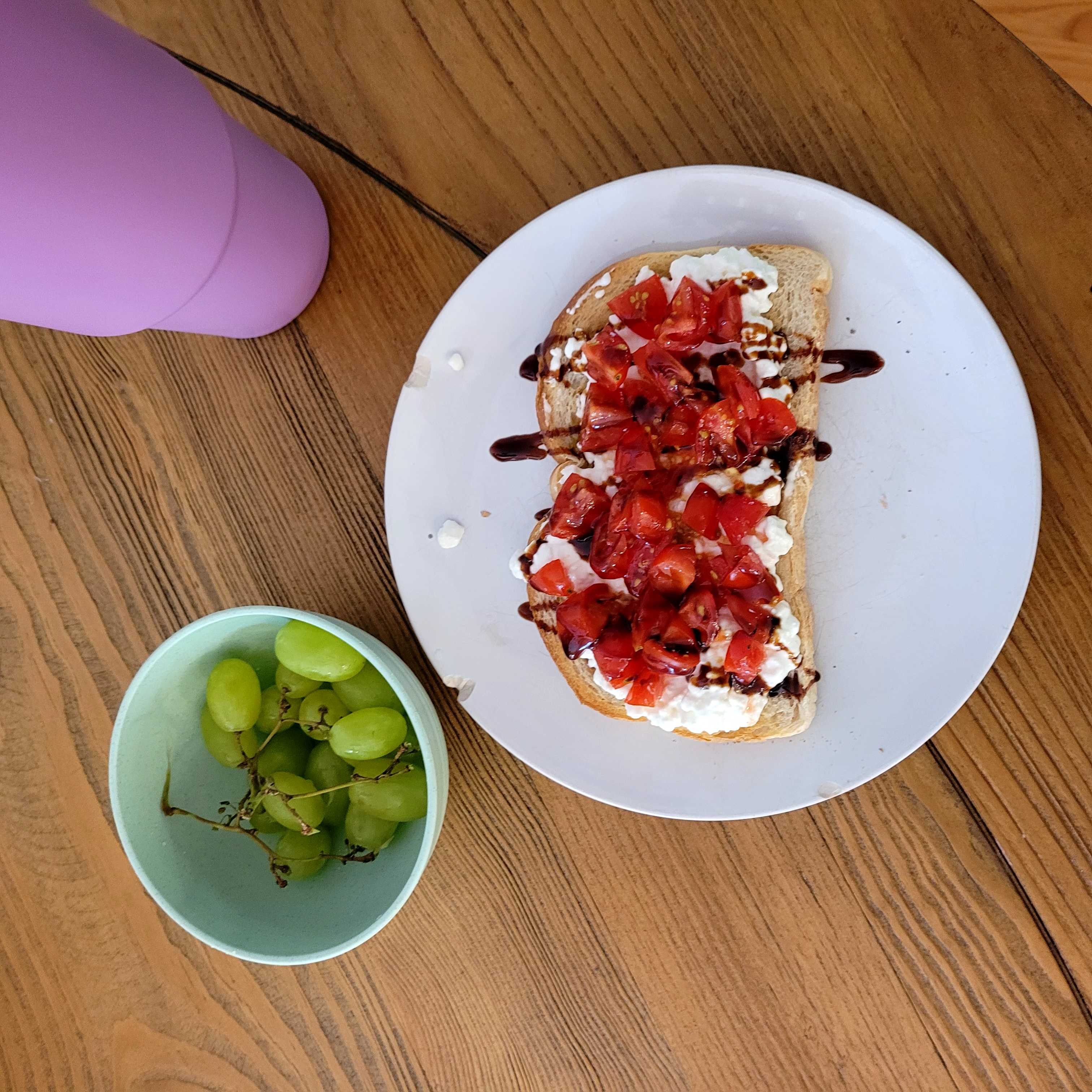 Healthy Cottage Cheese Toast Recipe