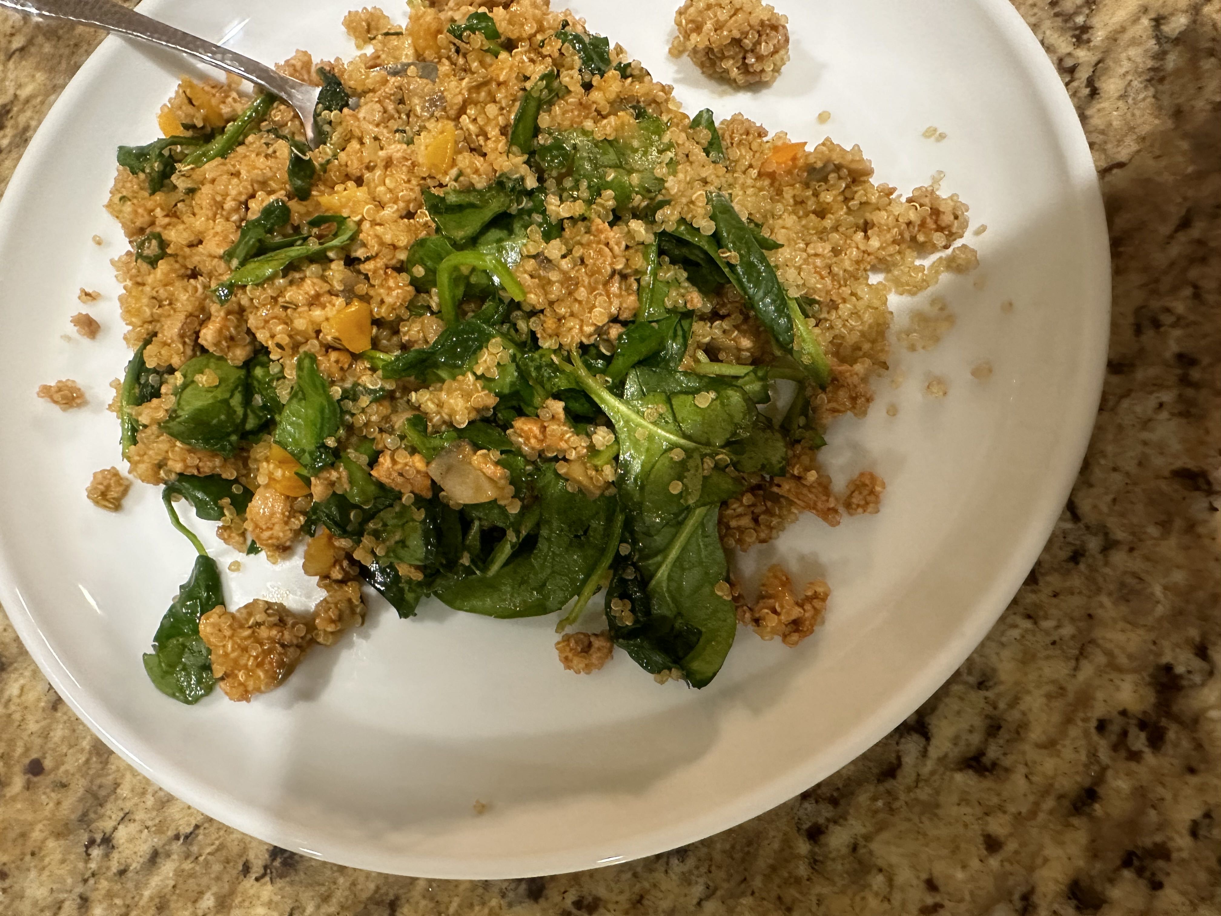 Healthy Ground Turkey Quinoa Bowl Recipe