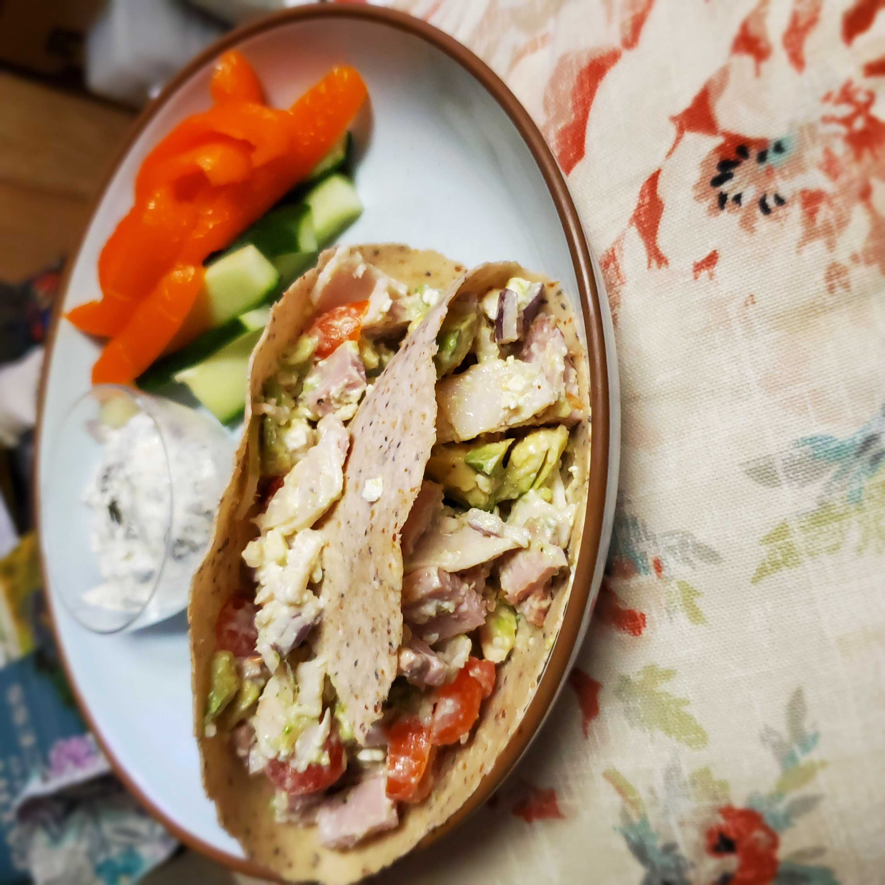 Healthy Turkey Avocado Wrap Recipe