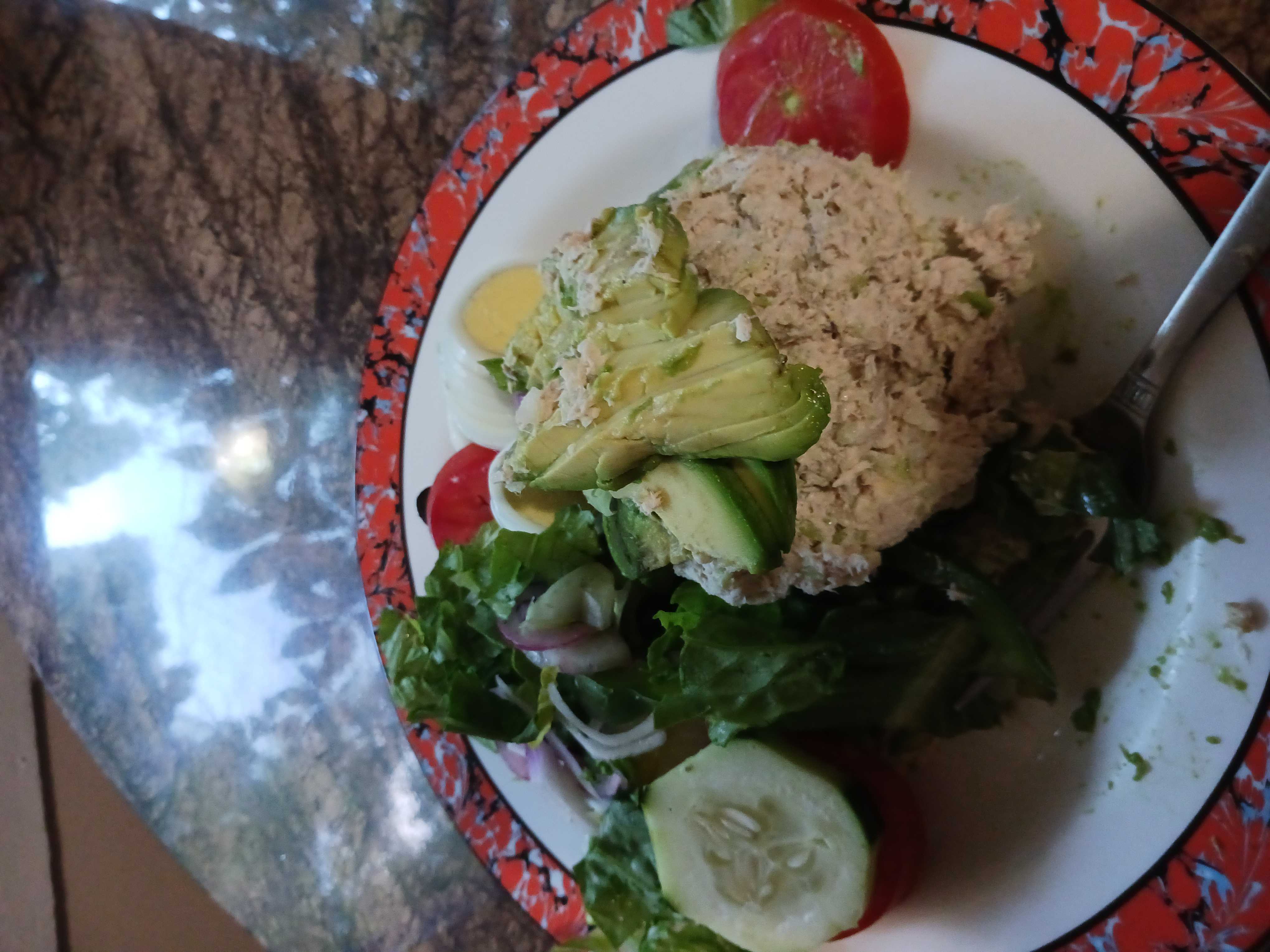 Healthy Tuna Salad Recipe with Egg