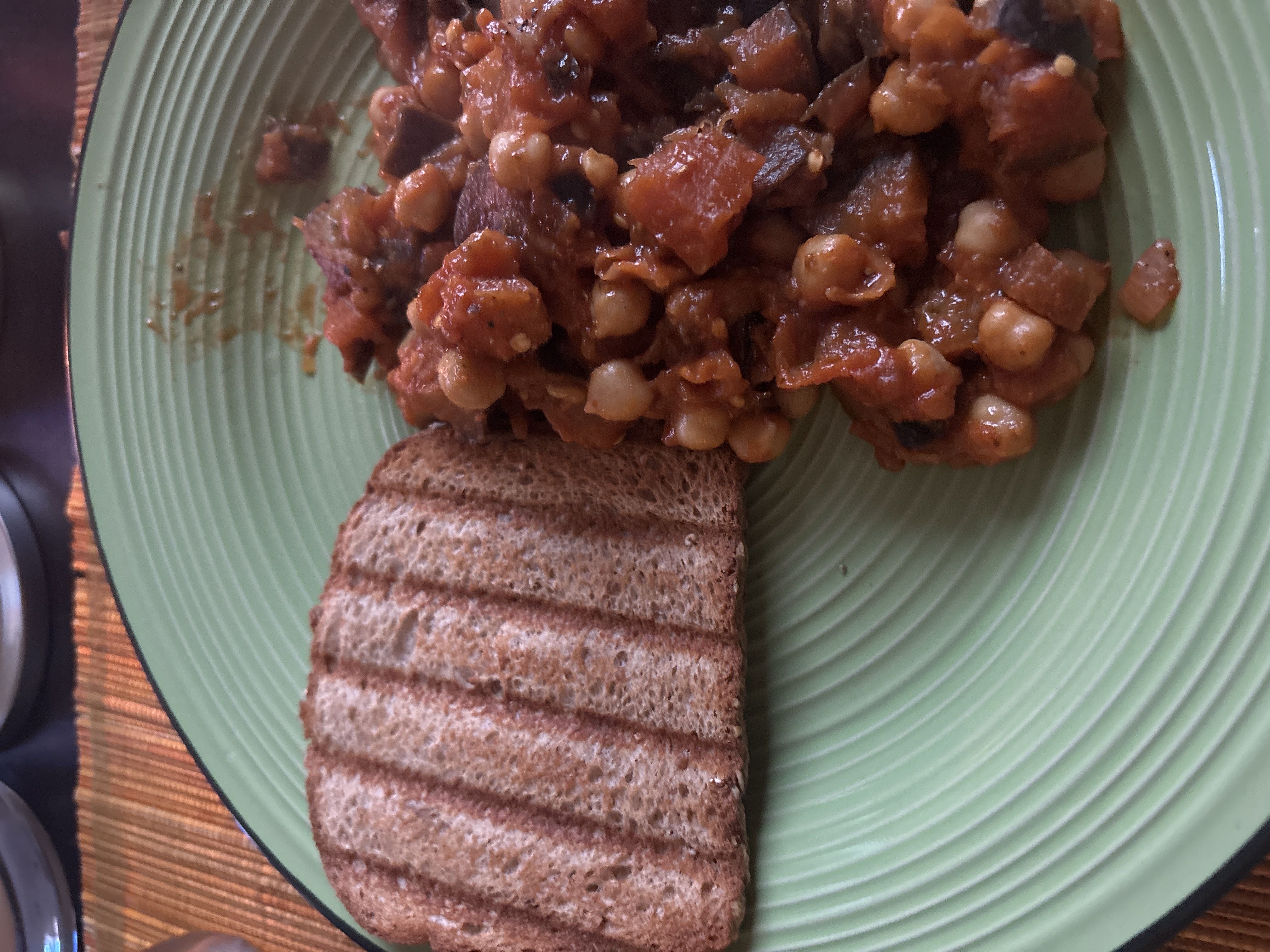 Healthy Eggplant and Chickpea Curry Recipe