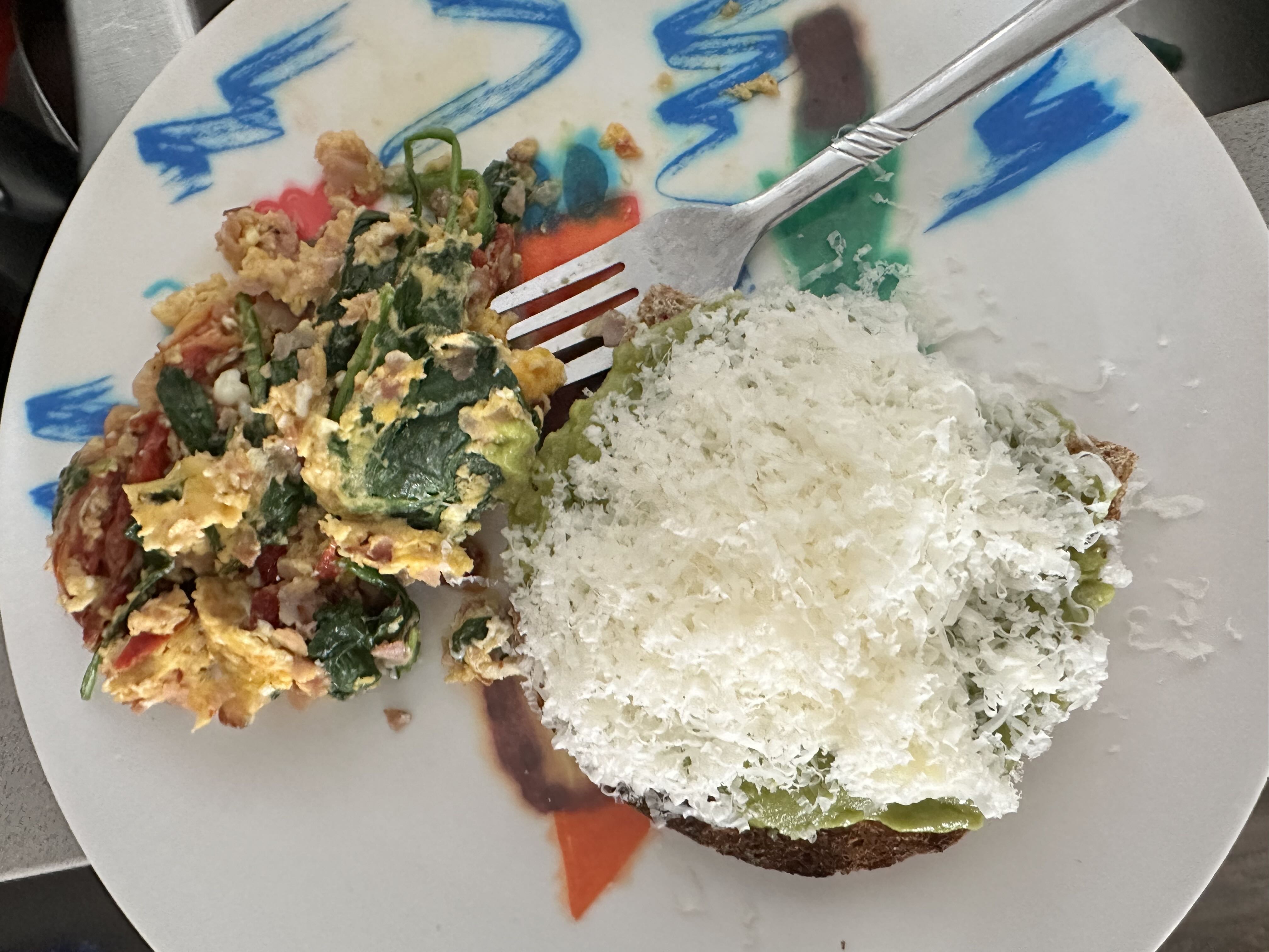 Healthy Avocado Egg Cheese Recipe